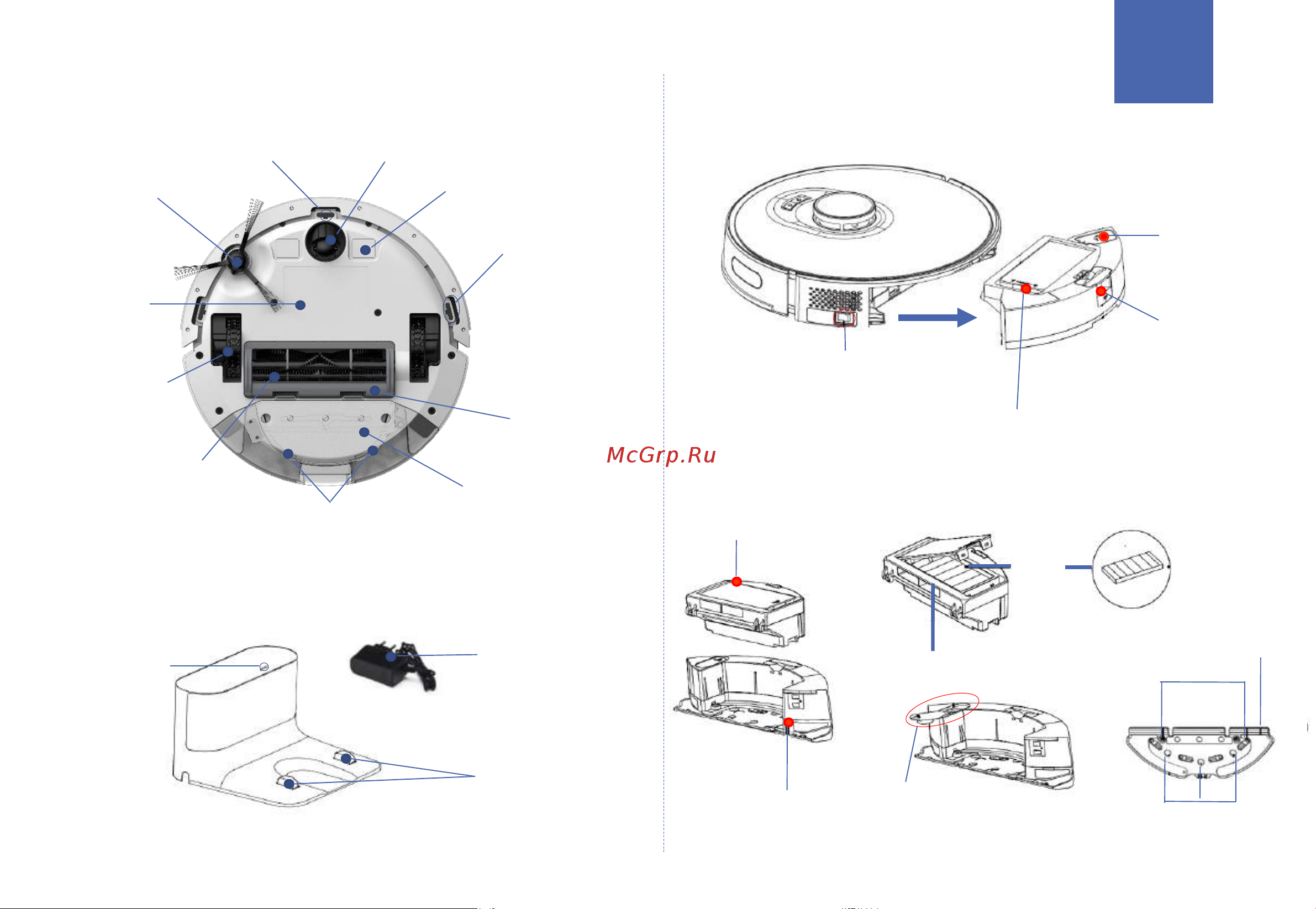 Polaris PVCR 5001 Wi-Fi IQ Home Инструкция по эксплуатации онлайн [7/98] 810740