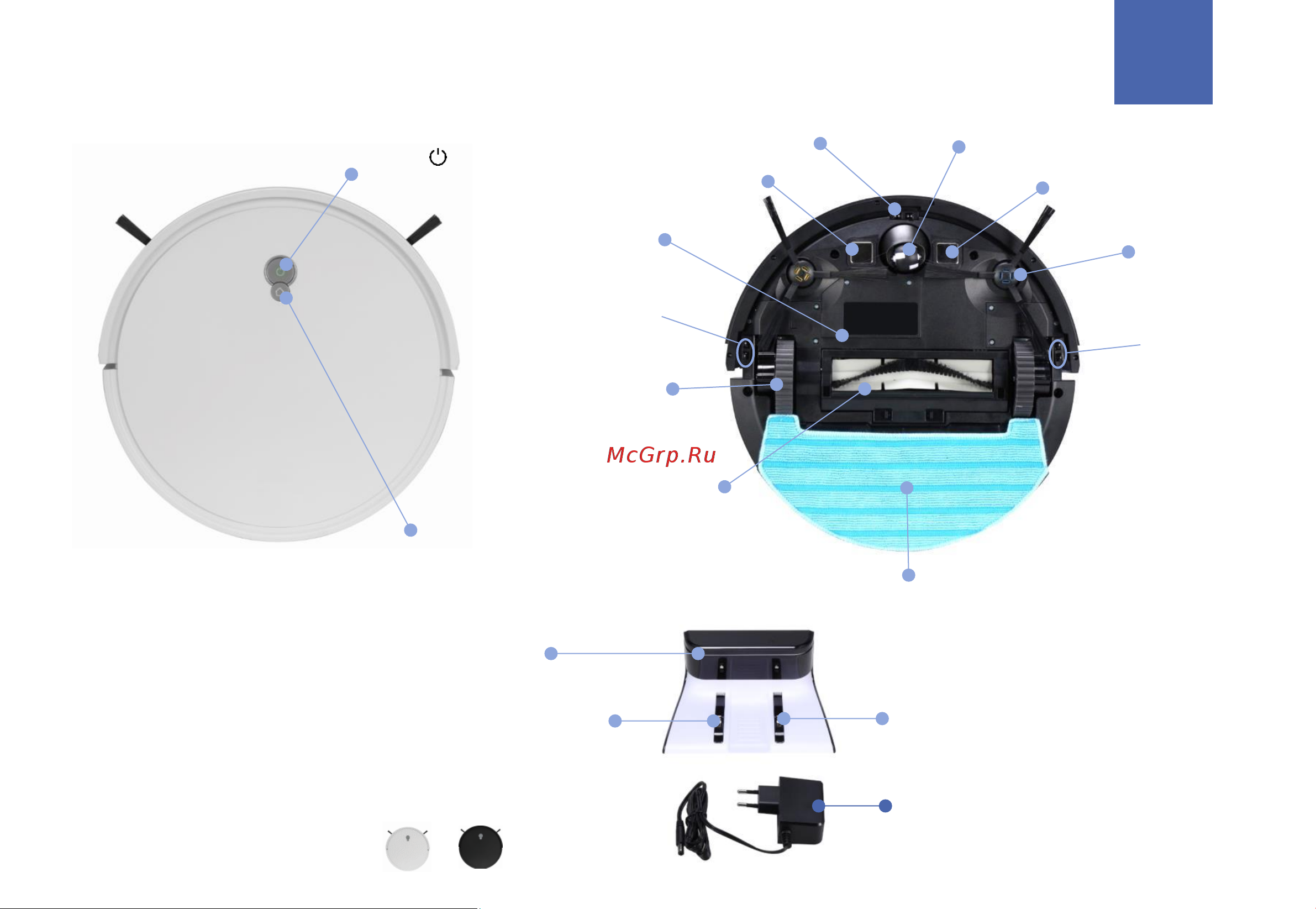 Polaris PVCR G2 0926W Wi-Fi IQ Home Инструкция по эксплуатации онлайн [7/88] 810742