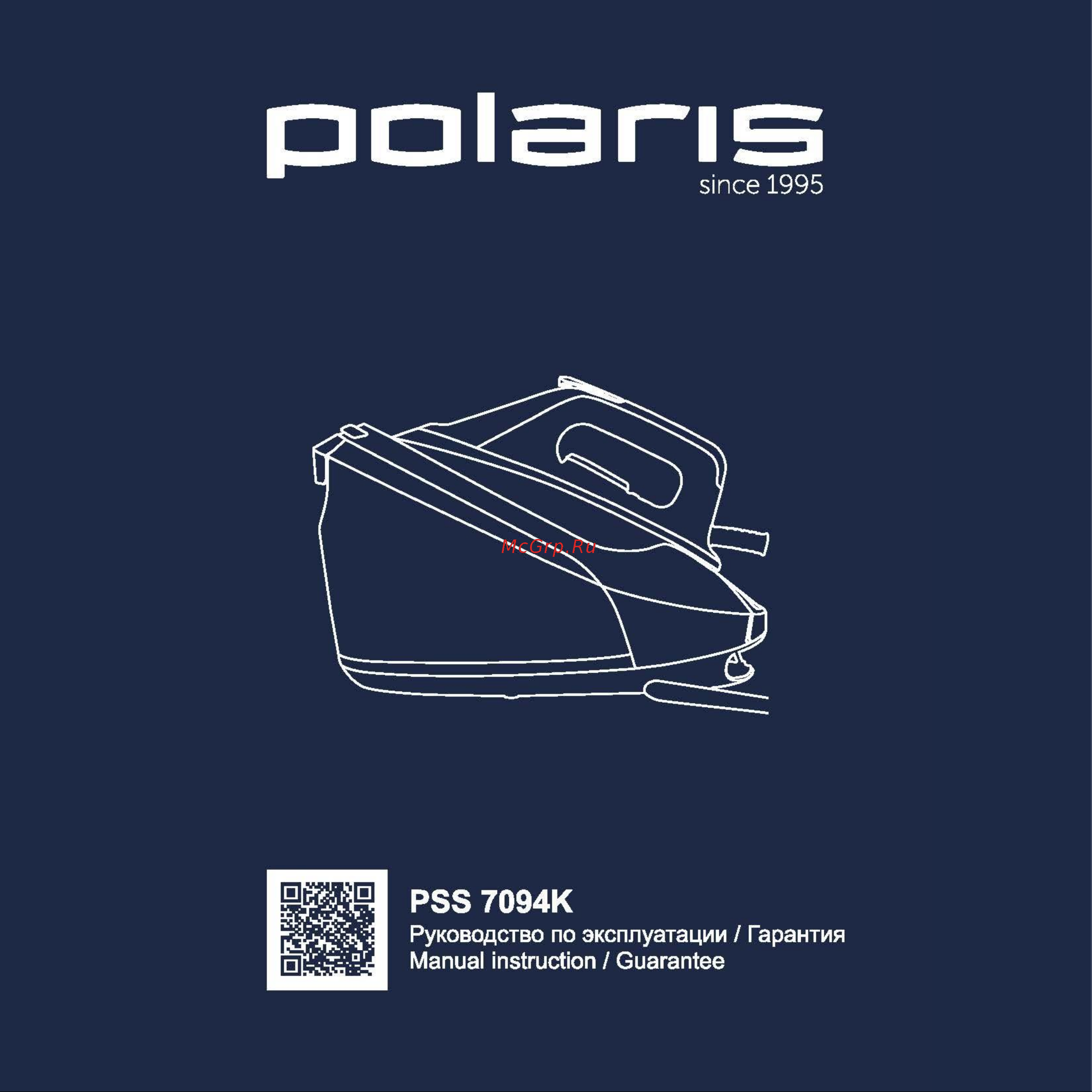 Polaris PSS 7094K Инструкция по эксплуатации онлайн