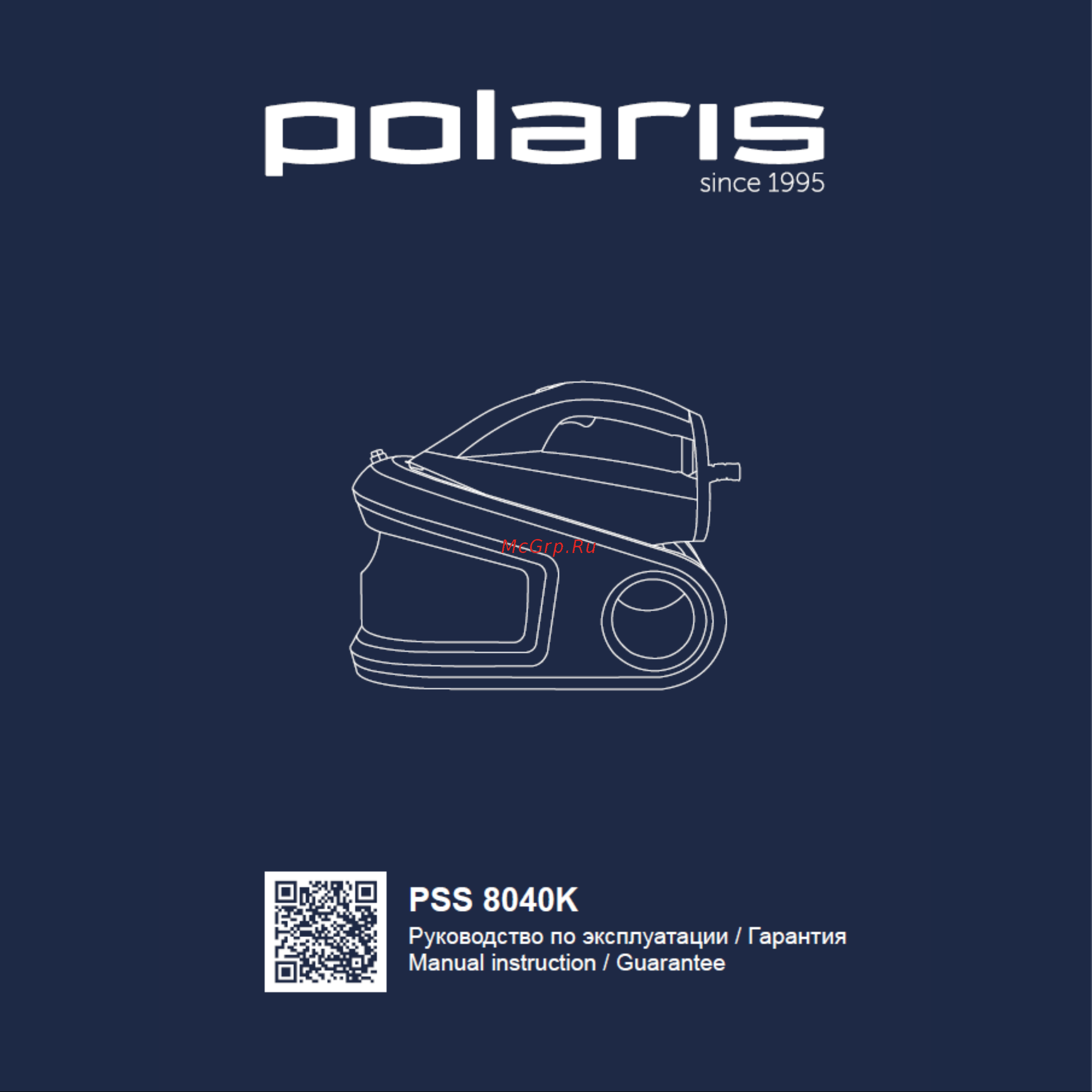Polaris PSS 8040K Инструкция по эксплуатации онлайн