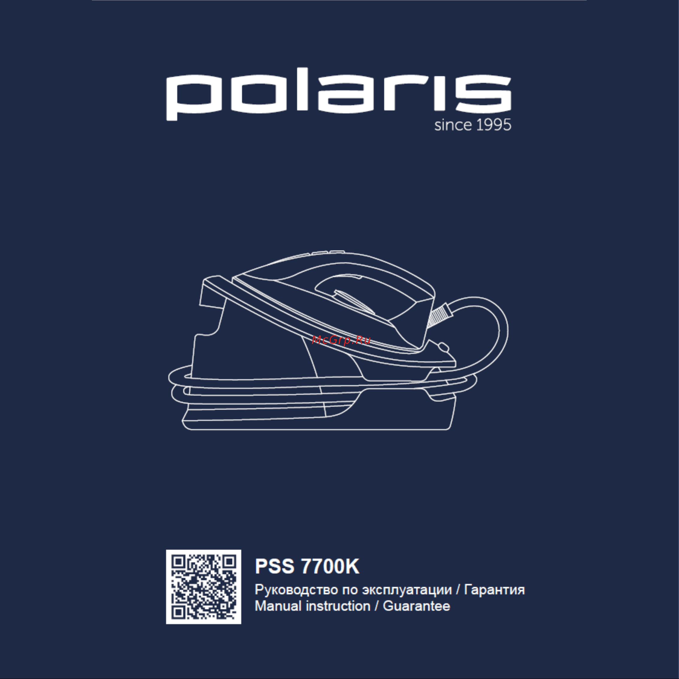 Polaris PSS 7700K Инструкция по эксплуатации онлайн
