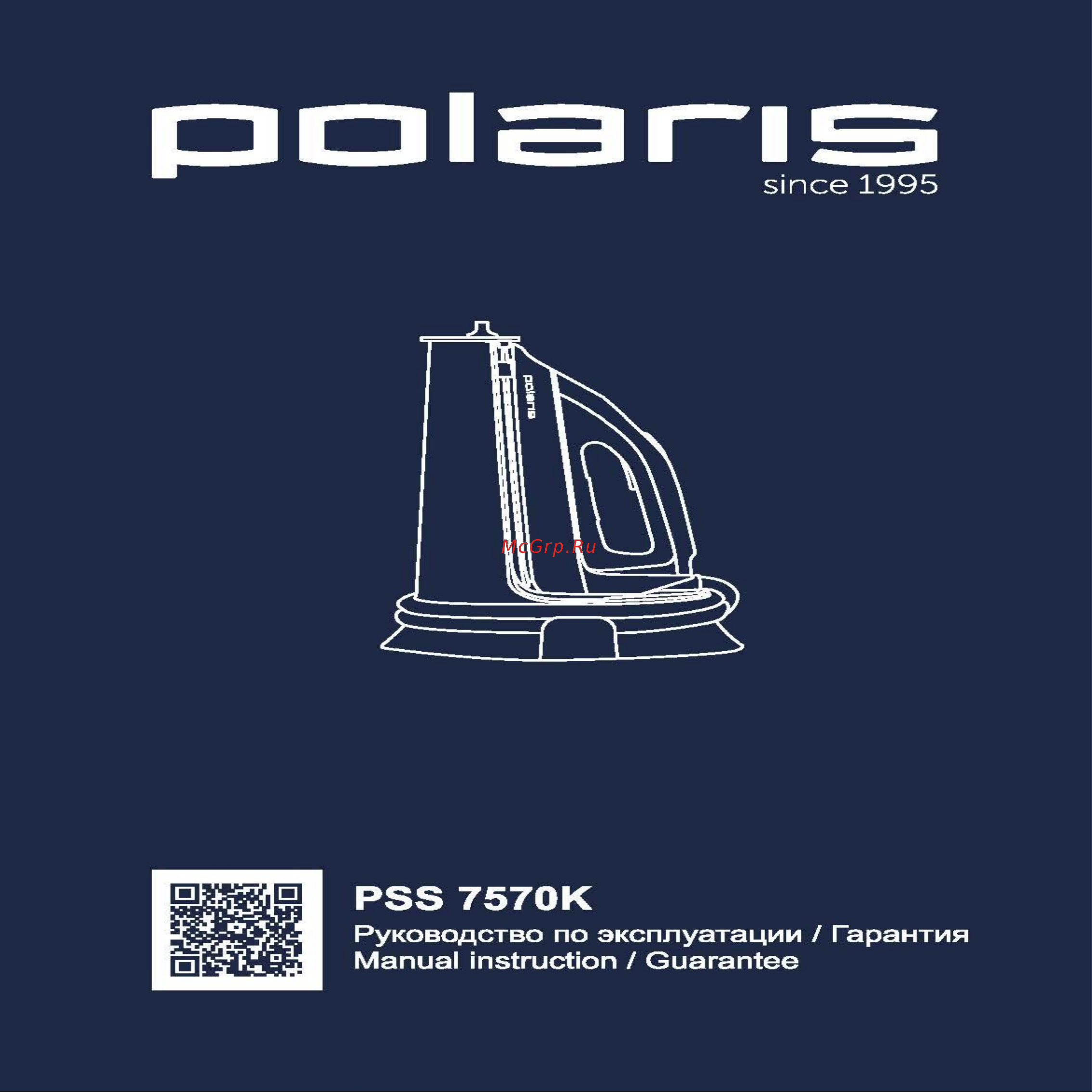 Polaris PSS 7570K Инструкция по эксплуатации онлайн