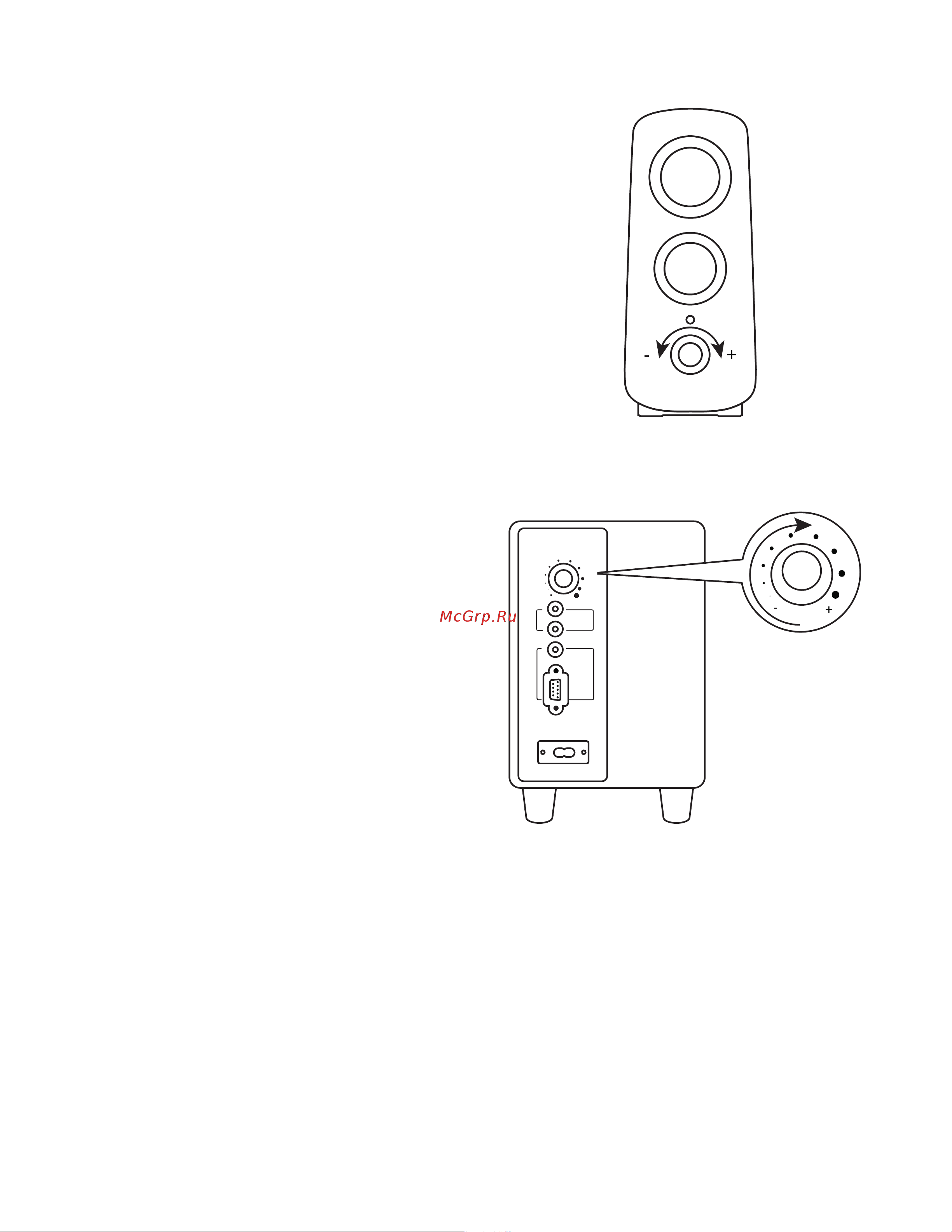 Logitech Z323 Руководство пользователя онлайн [10/19] 15963