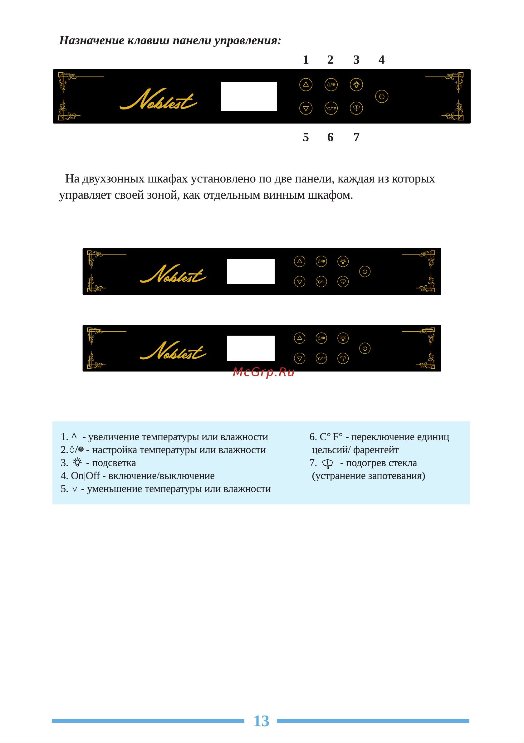 Libhof Noblest NP-102 Red Wine Инструкция по эксплуатации онлайн [13/28] 810889
