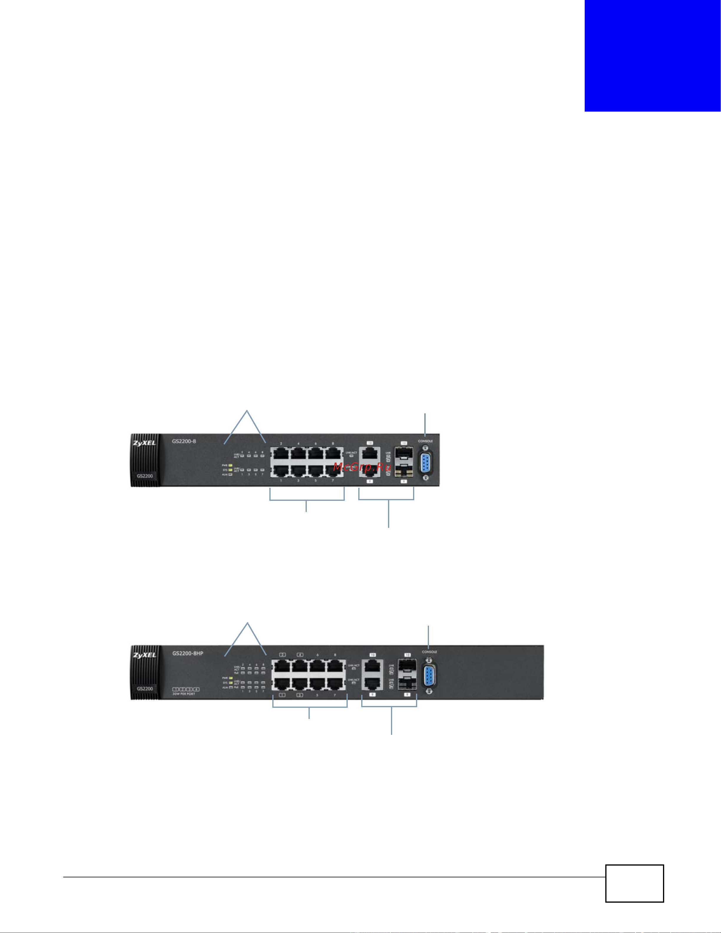 Zyxel GS2200-24 Руководство пользователя онлайн [31/332] 810932