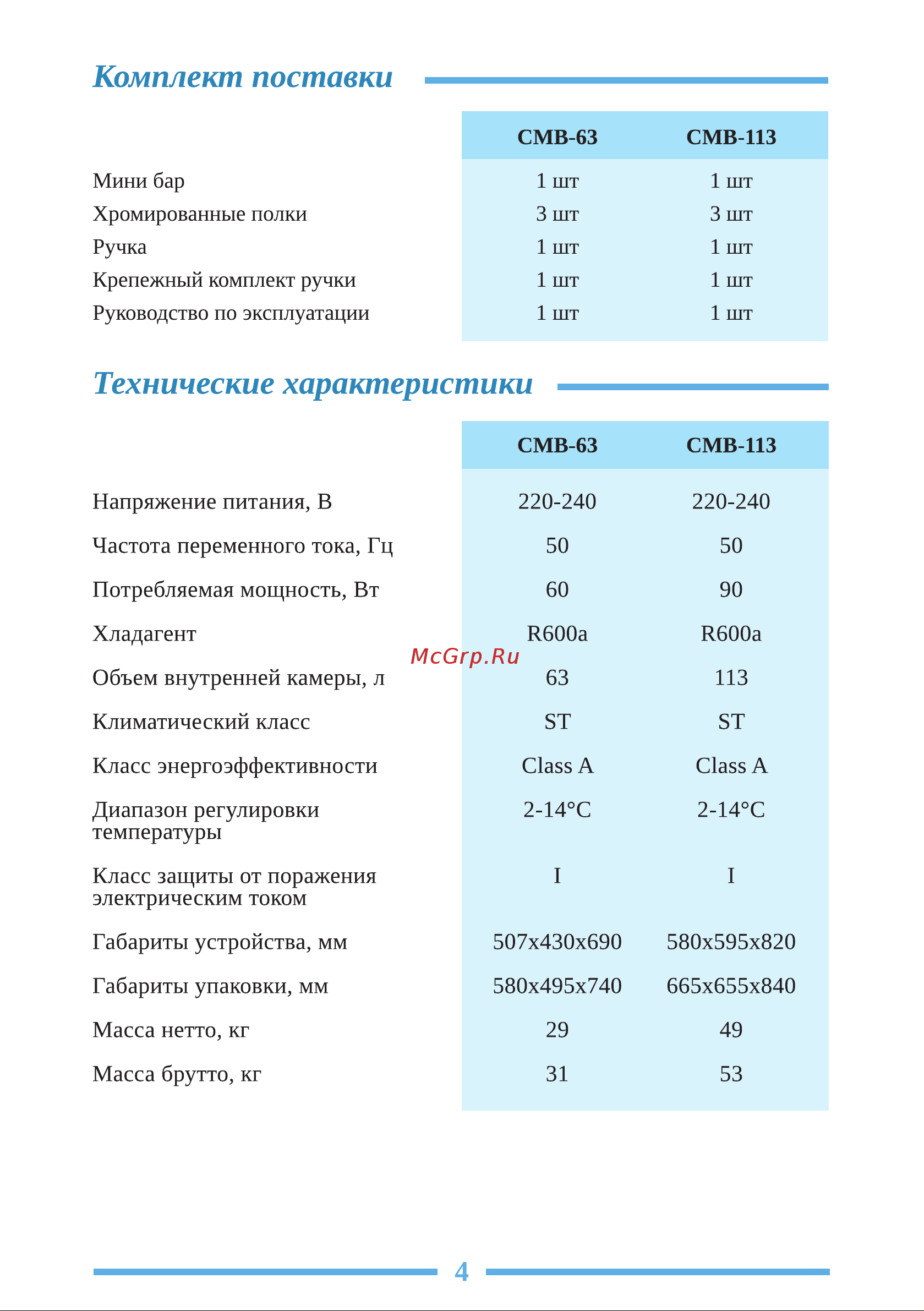 Libhof CMB-113 Инструкция по эксплуатации онлайн [4/16] 811003