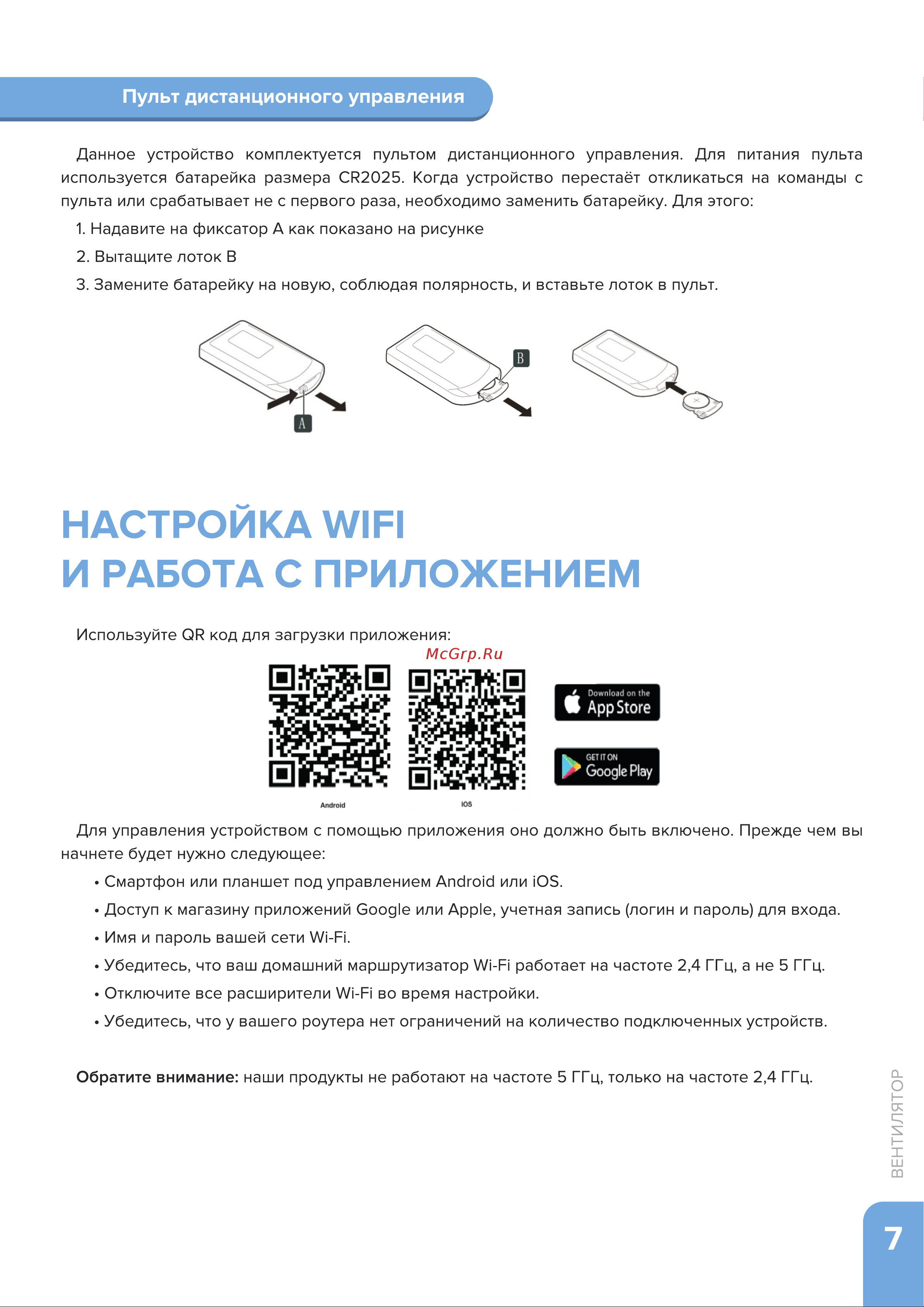 Libhof AFT-250 Инструкция по эксплуатации онлайн [7/12] 811007