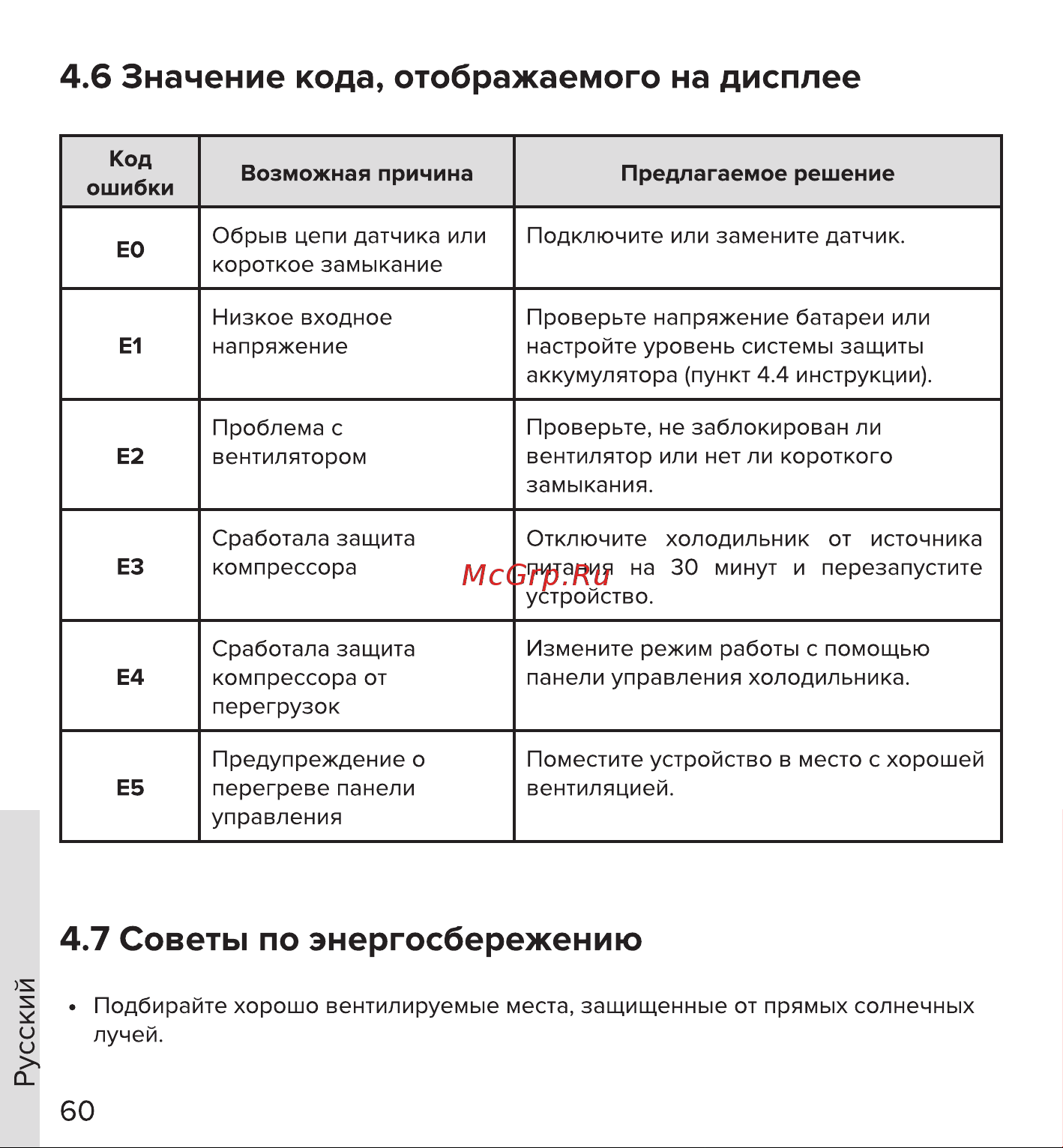 Libhof K-30 Инструкция по эксплуатации онлайн [60/76] 811049