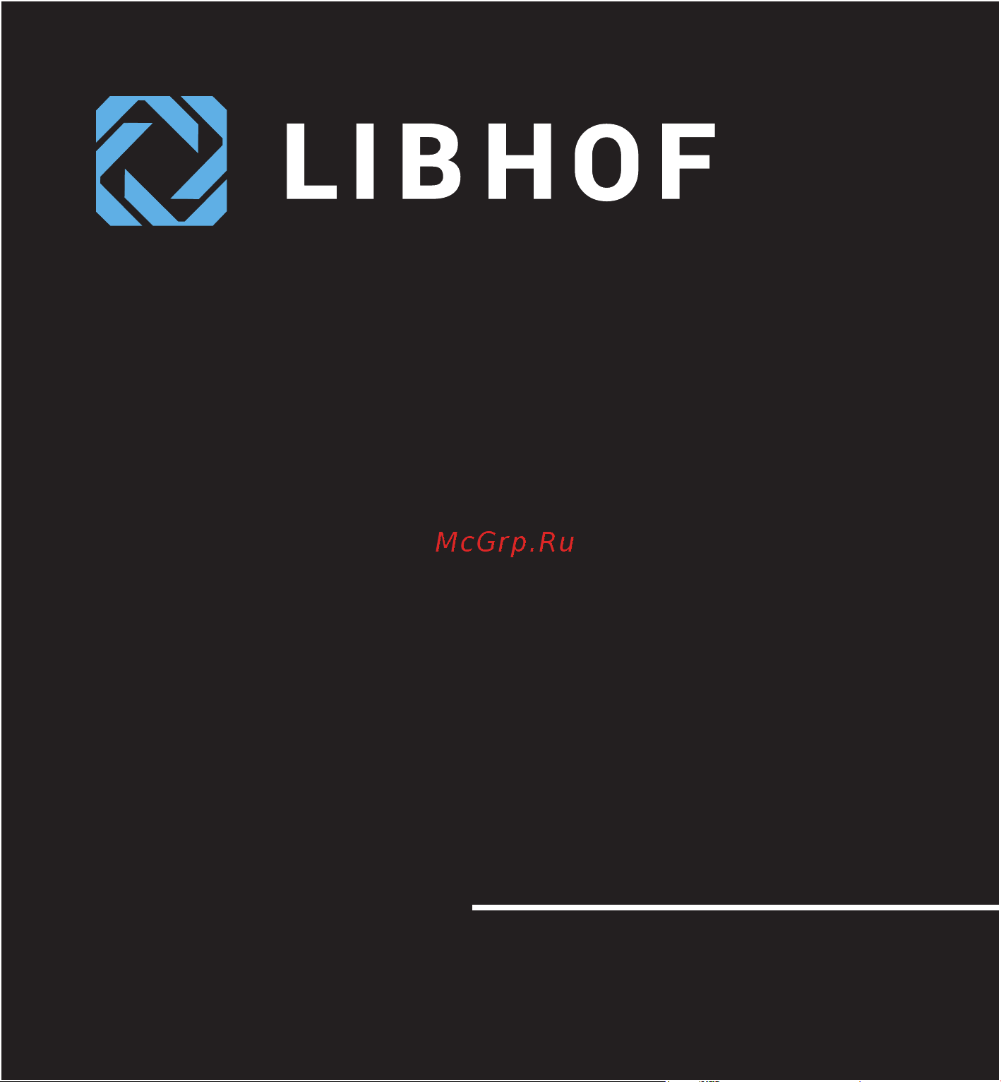 Libhof W-65 Инструкция по эксплуатации онлайн