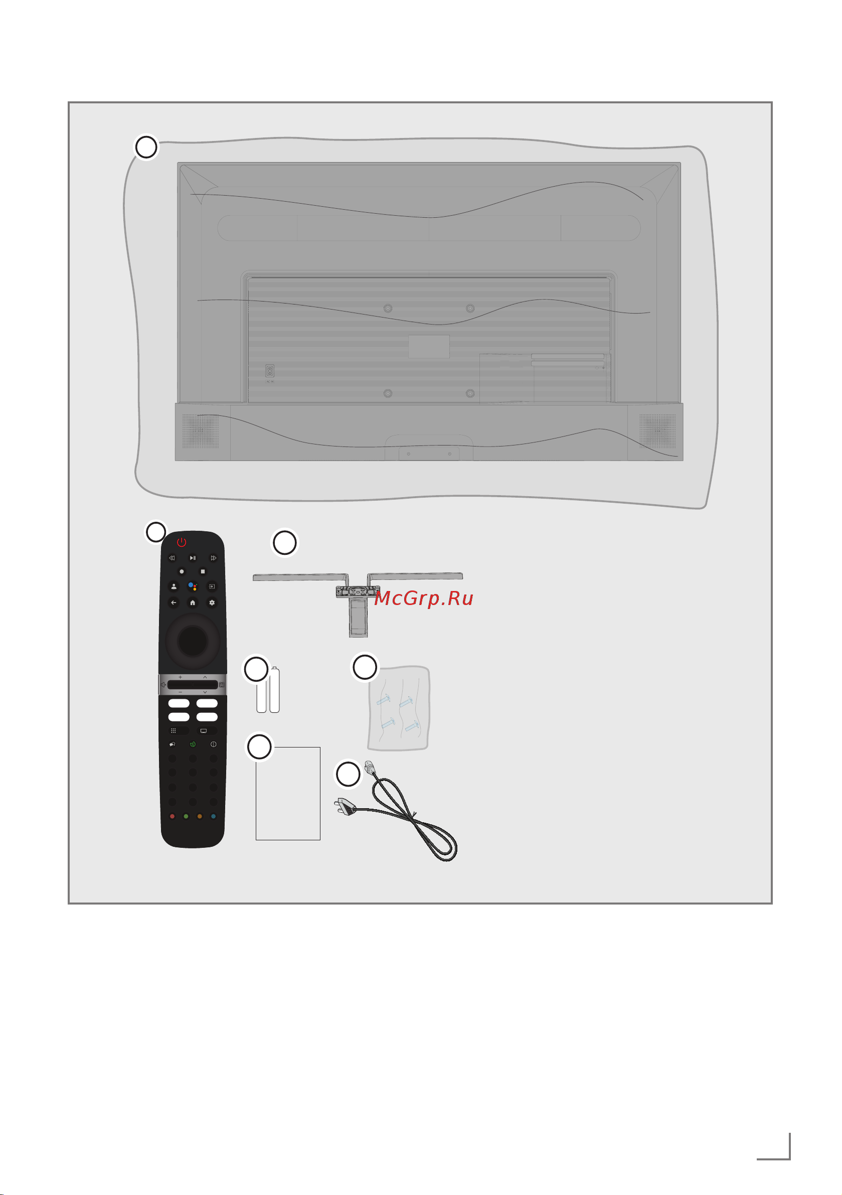 Grundig 65 NANO QLED GH 8700 Инструкция по эксплуатации онлайн [9/127] 811395