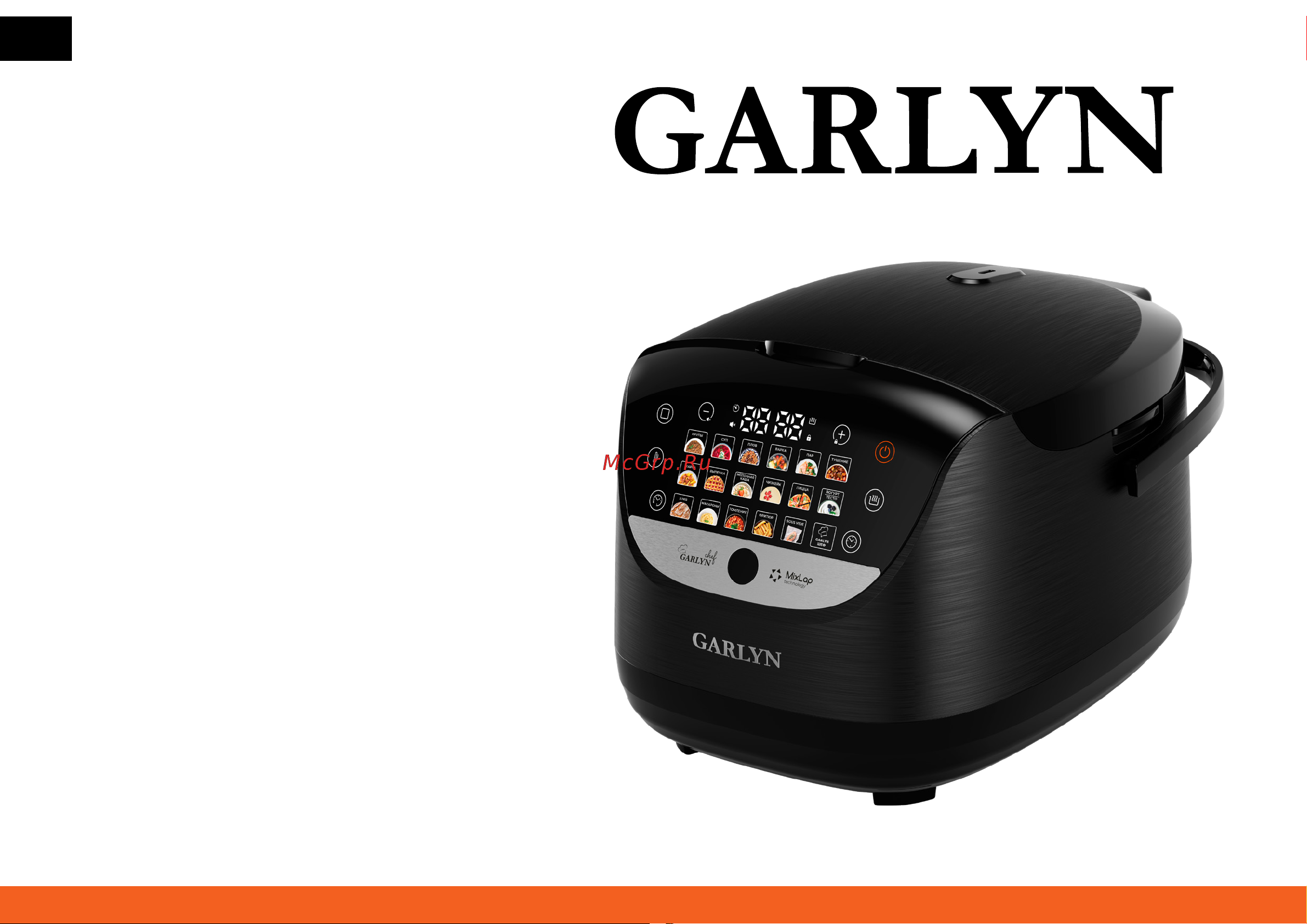 Garlyn MR-Pro 20 Книга рецептов онлайн [4/94] 811411