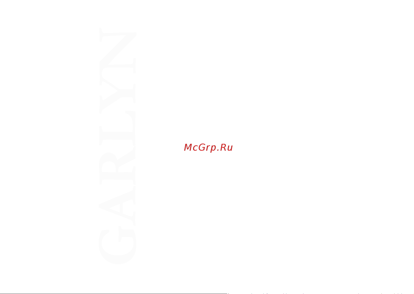 Garlyn MR-Solo 3 Инструкция по эксплуатации онлайн [3/36] 811413