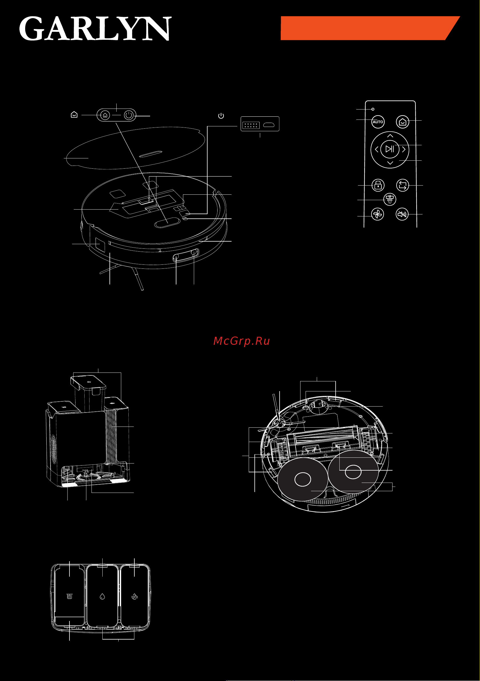 Garlyn SR-1000 Краткая инструкция онлайн