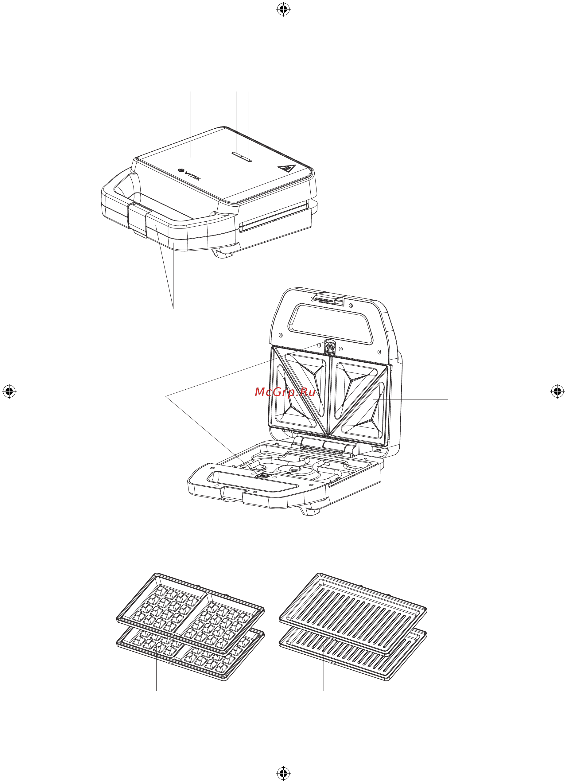 Vitek VT-2626 Инструкция по эксплуатации онлайн [2/32] 811679