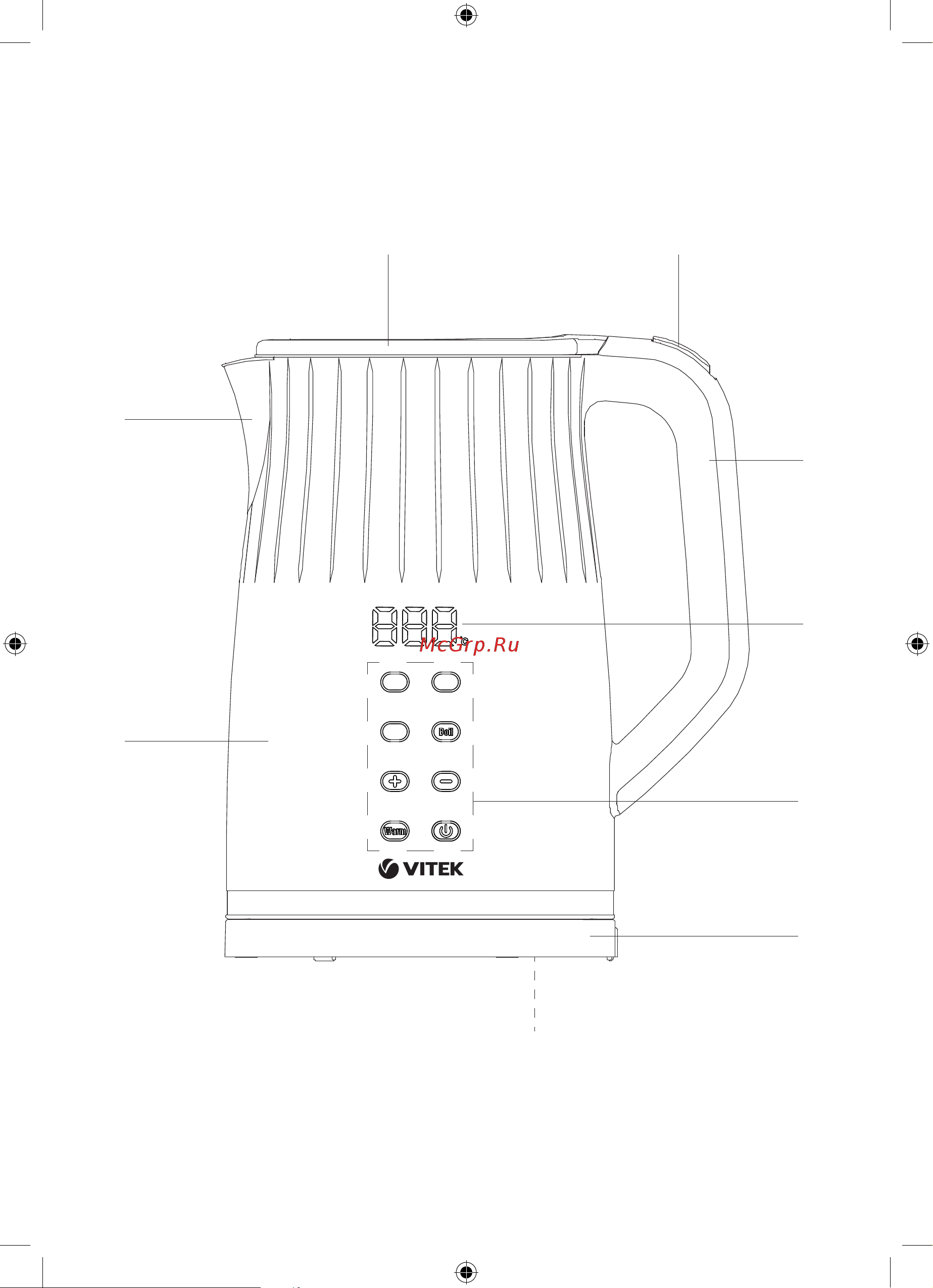 Vitek VT-8829 Инструкция по эксплуатации онлайн [2/24] 811720