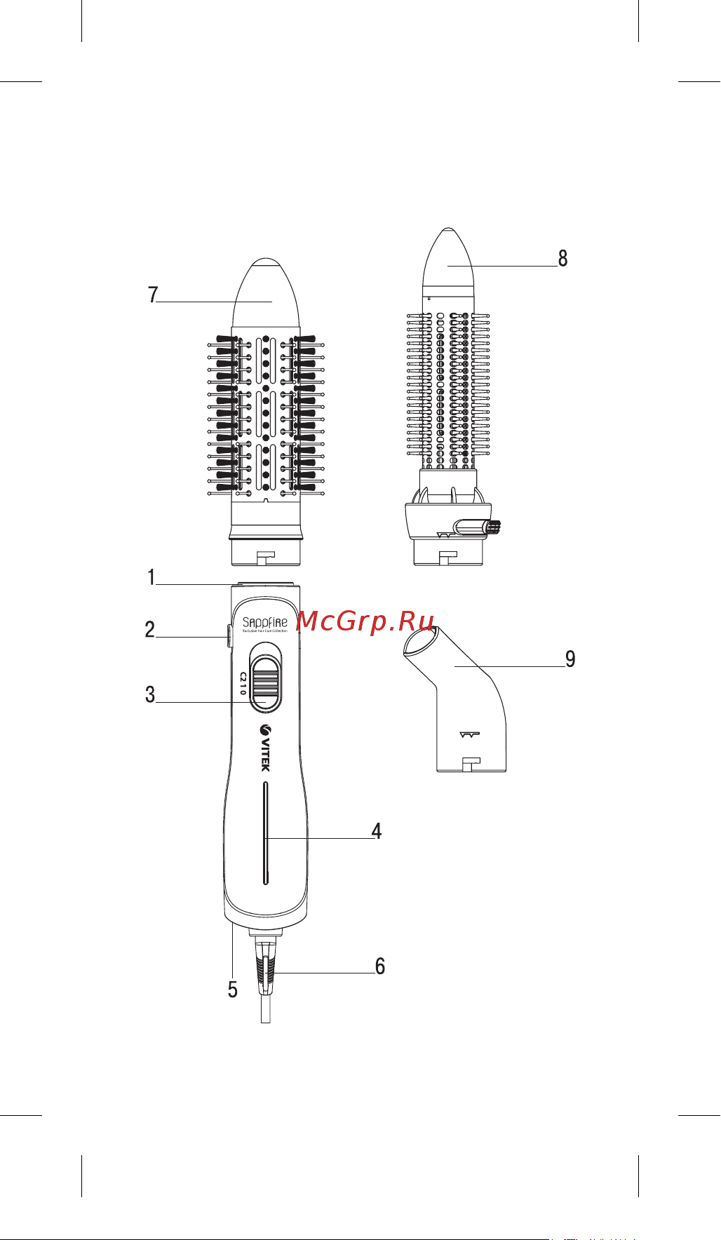 Vitek VT-8237 Инструкция по эксплуатации онлайн [2/36] 811741