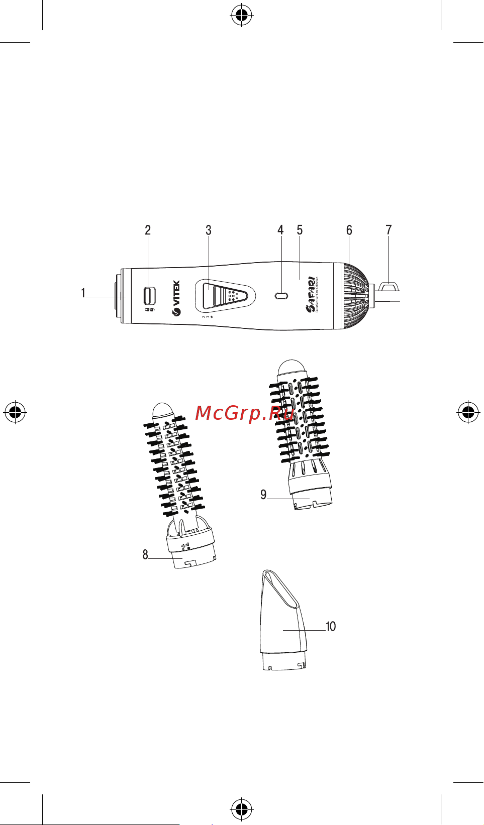 Vitek VT-8247 Инструкция по эксплуатации онлайн [2/40] 811743