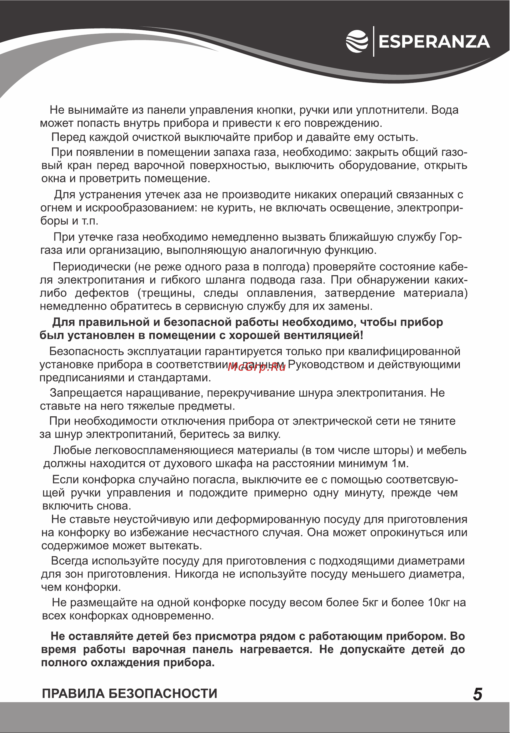 Esperanza HG2S5 W Инструкция по эксплуатации онлайн [5/20] 811820