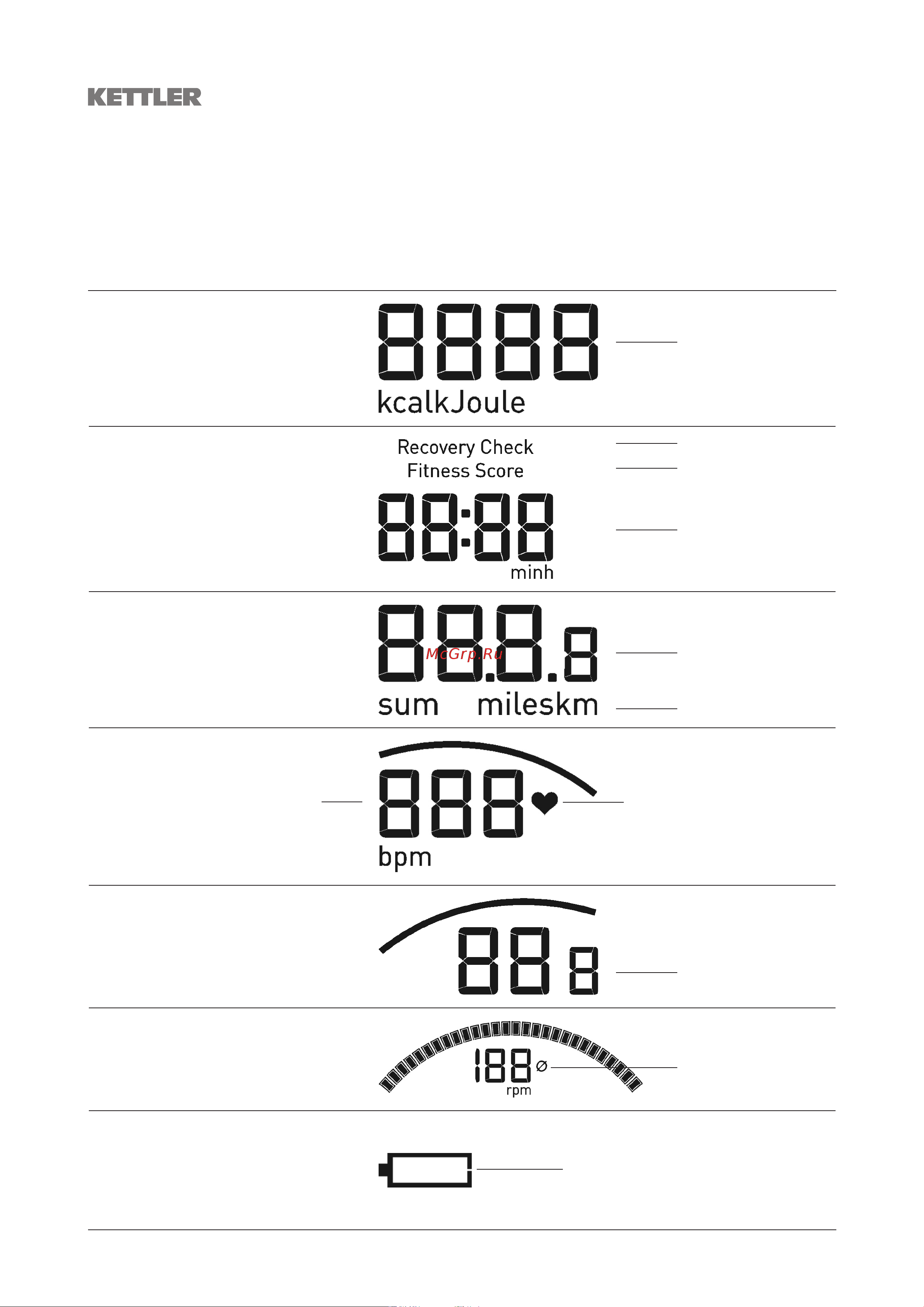 Kettler Rower 2.0 Инструкция по эксплуатации онлайн [18/28] 811920