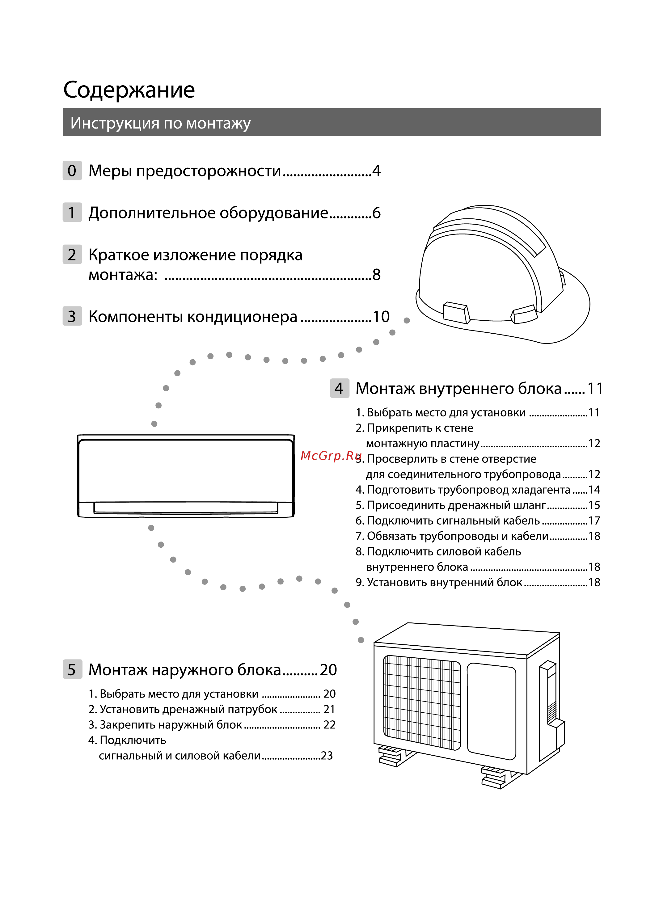 Leberg Viking Inverter LBS-VKG24UA / LBU-VKG24UA Инструкция по эксплуатации онлайн [2/64] 811993