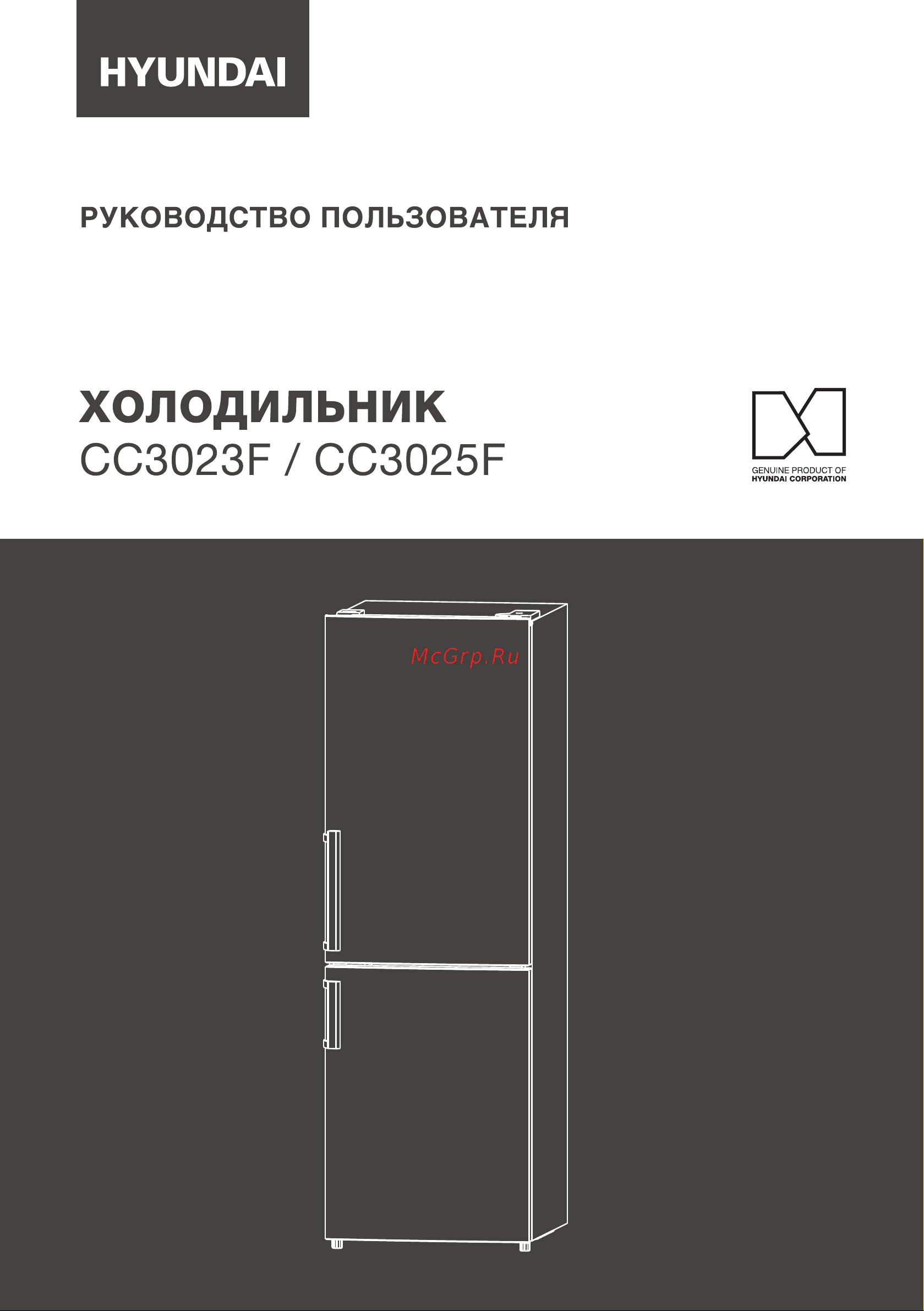 Hyundai CC3023F Инструкция по эксплуатации онлайн