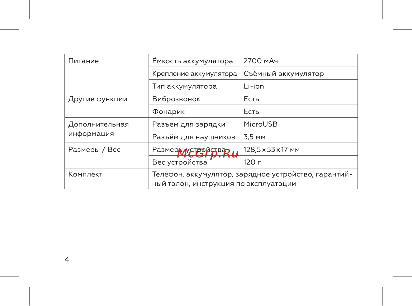 BQ 2457 Jazz Gold Инструкция по эксплуатации онлайн [6/52] 812243