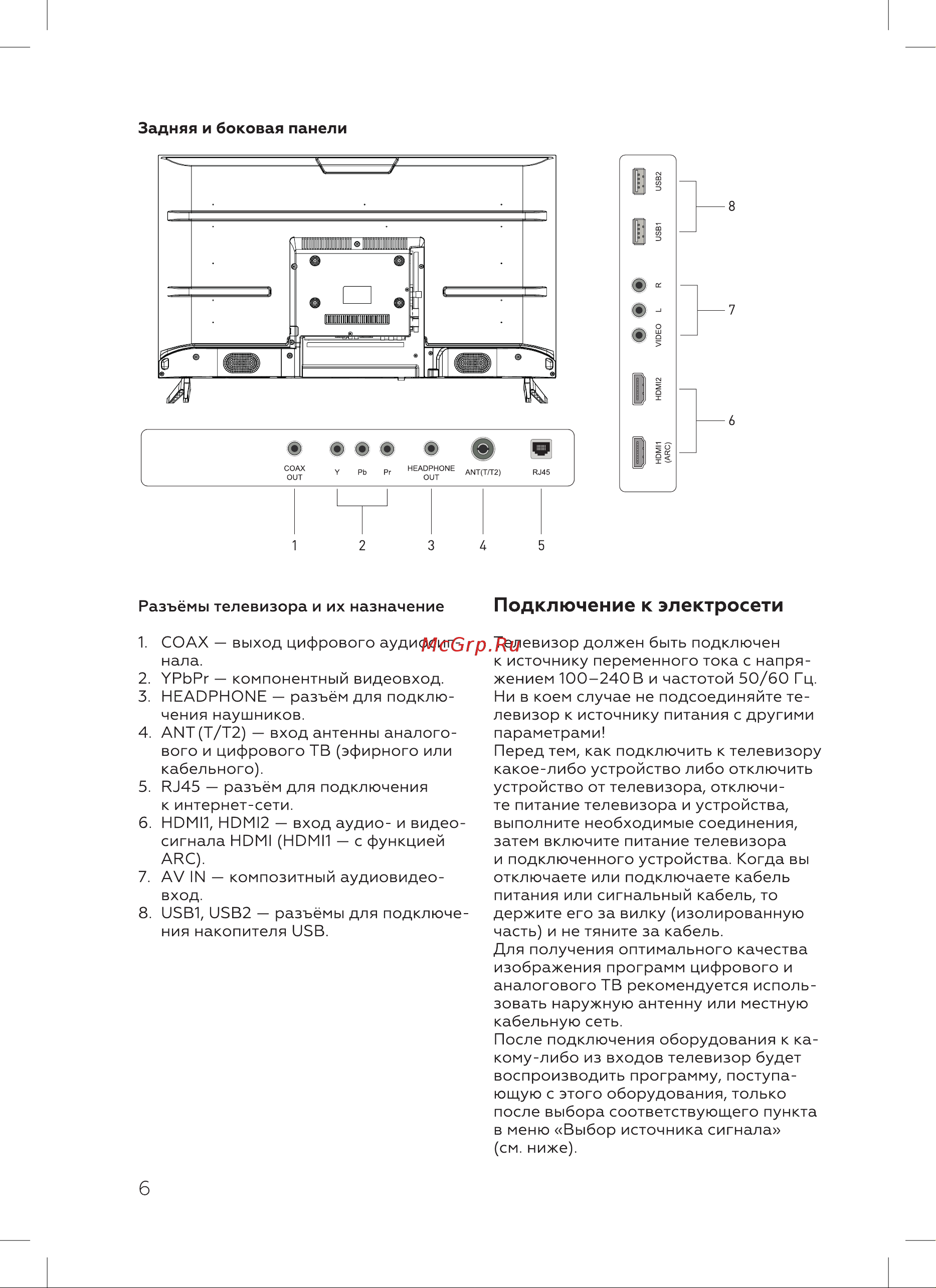 BQ 42FS06B Инструкция по эксплуатации онлайн [8/28] 812264