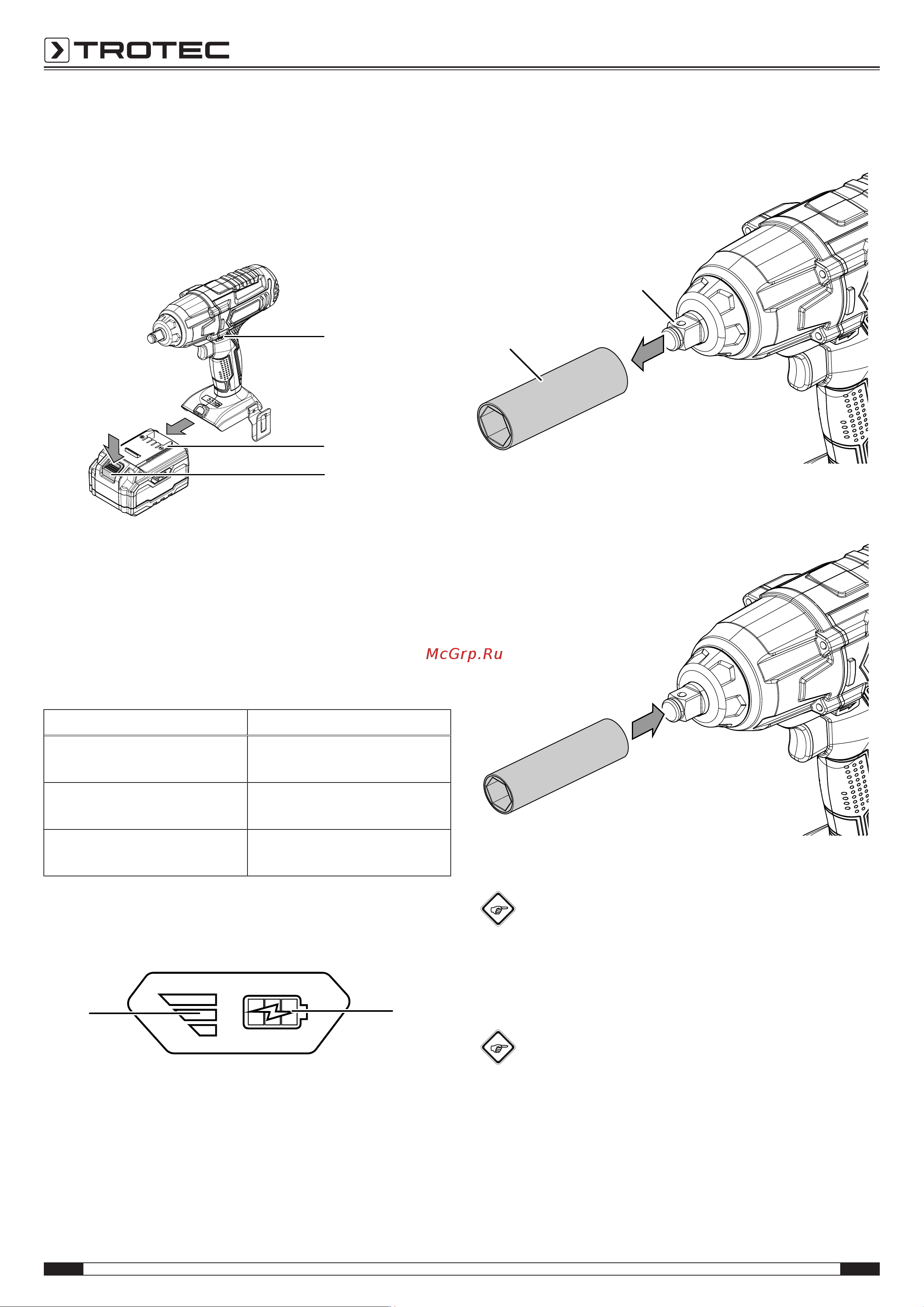 Trotec PIWS 10-20V Инструкция по эксплуатации онлайн [12/18] 812447