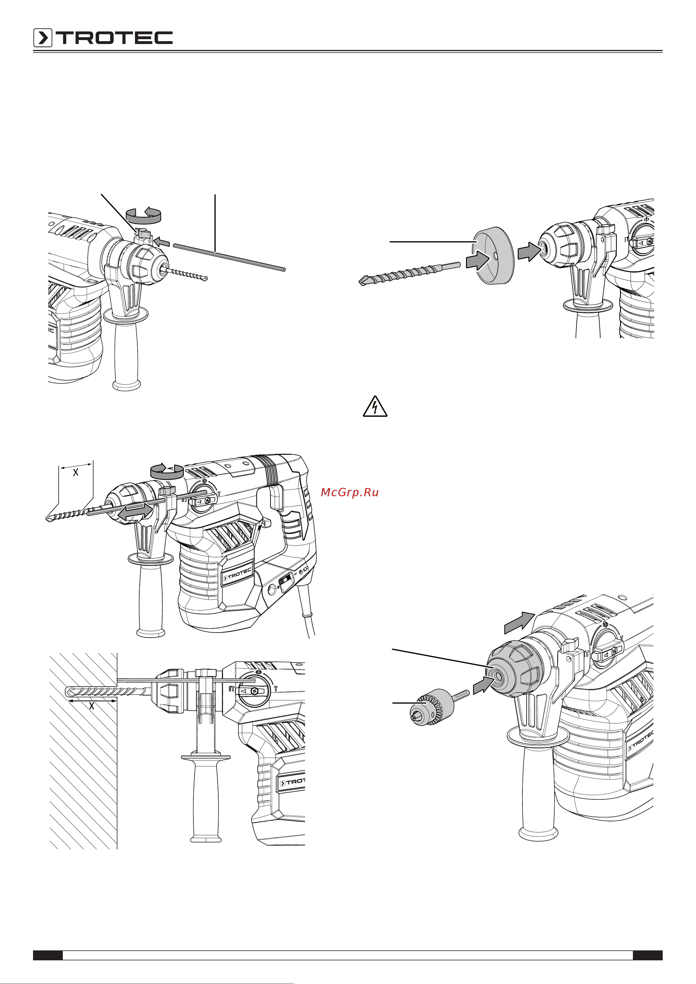 Trotec PRDS 11‑230V Инструкция по эксплуатации онлайн [12/19] 812451
