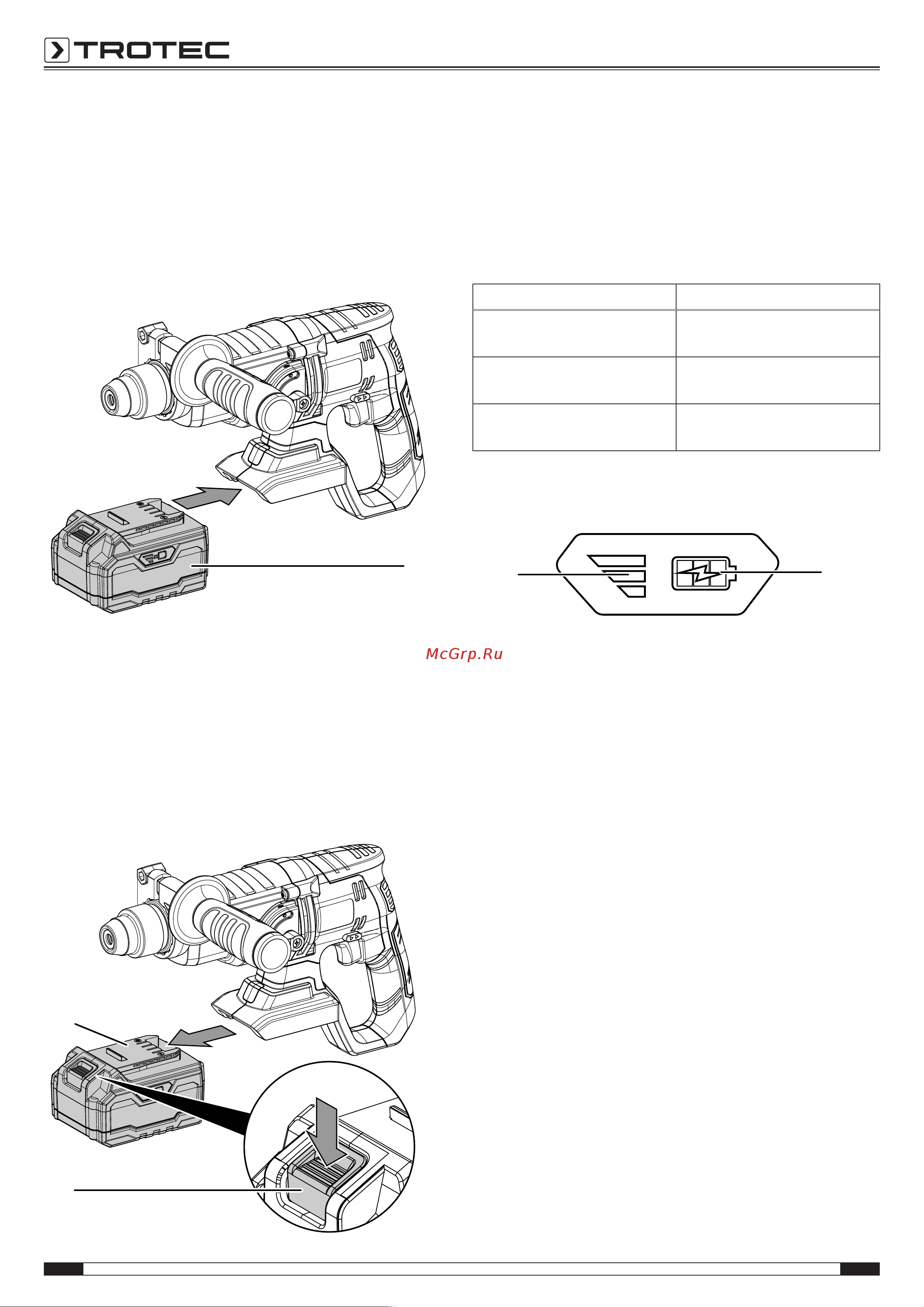 Trotec PRDS 20-20V Инструкция по эксплуатации онлайн [14/23] 812452
