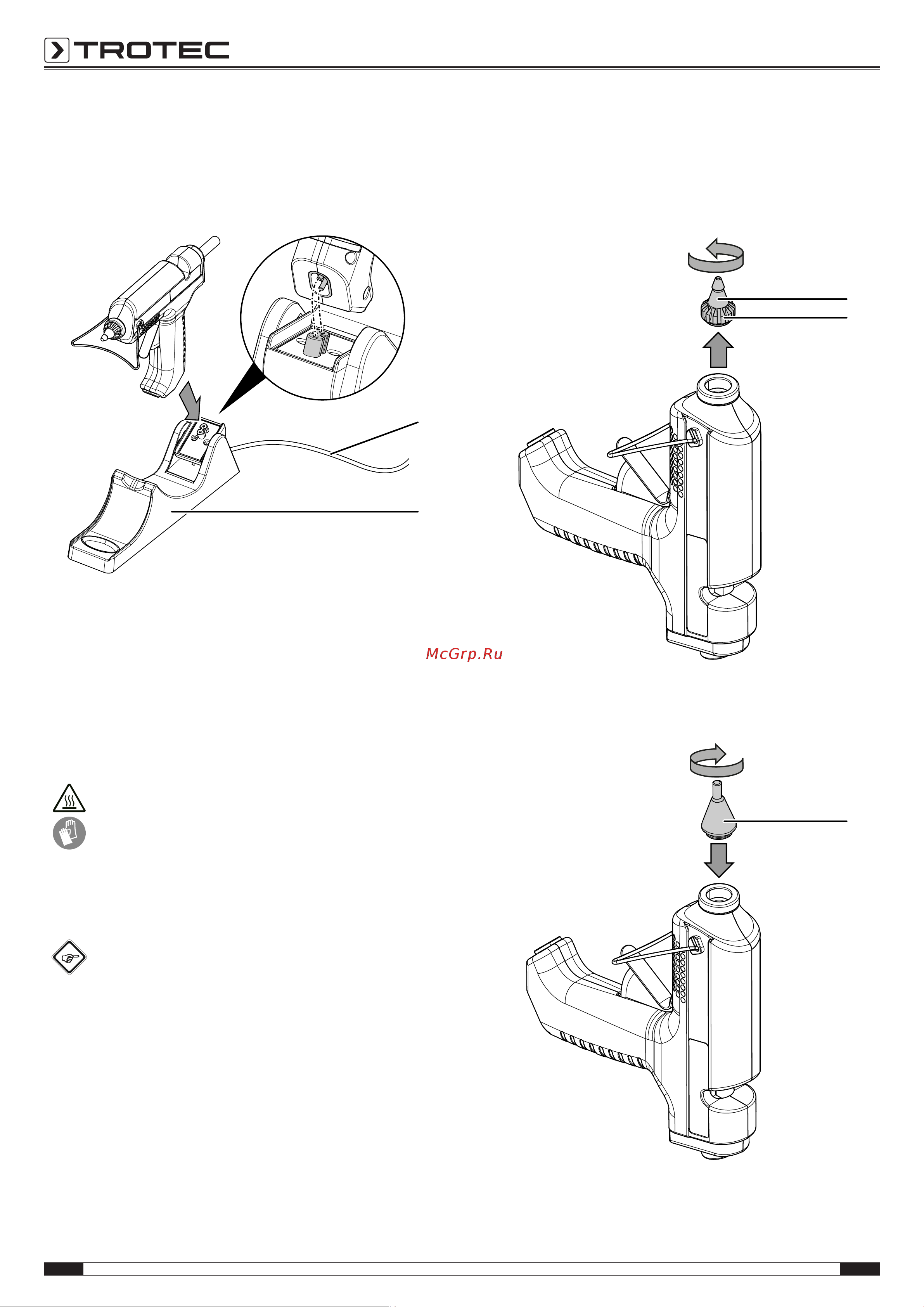 Trotec PGGS 10‑230V Инструкция по эксплуатации онлайн [10/14] 812457