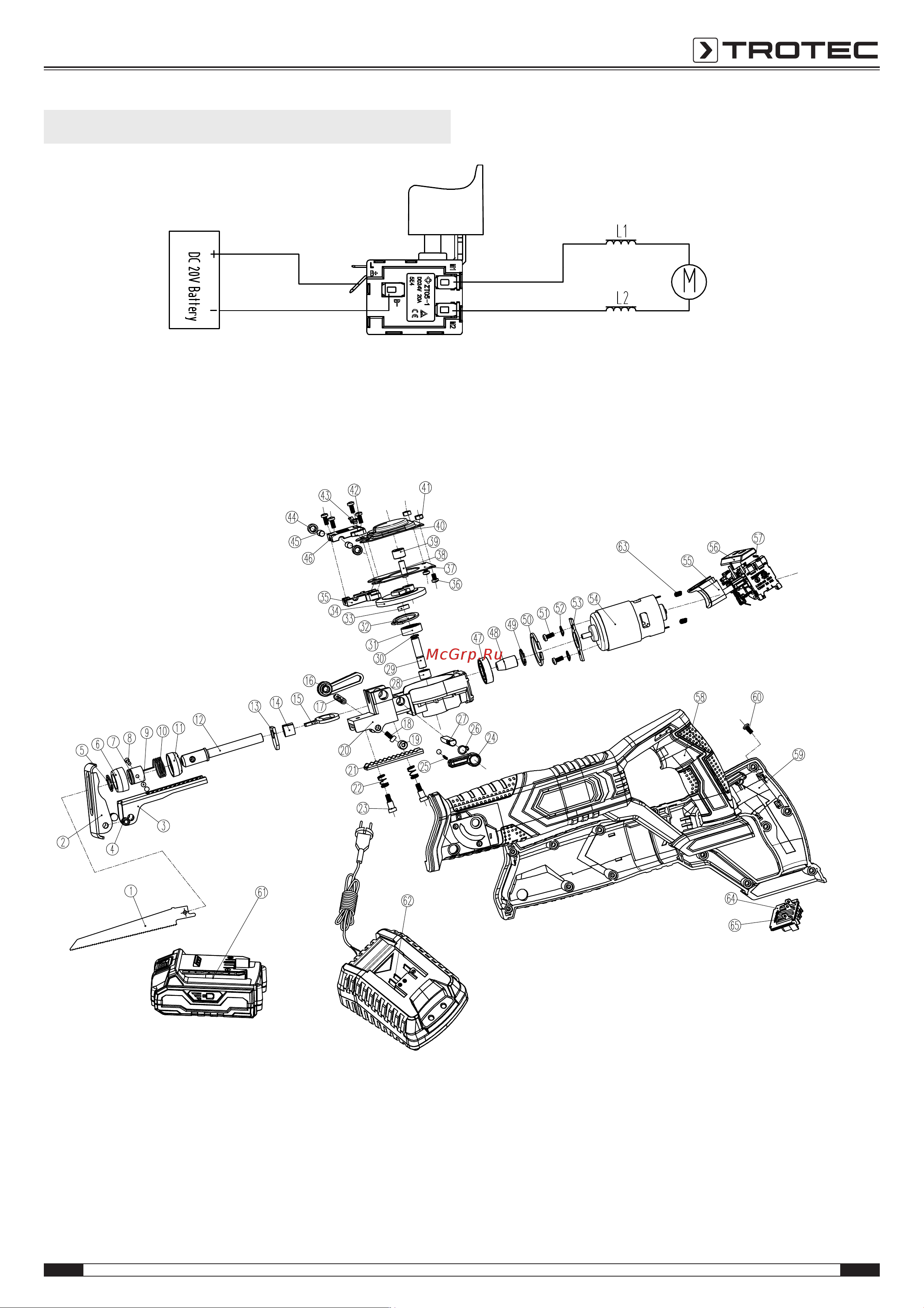 Trotec PRCS 10-20V Инструкция по эксплуатации онлайн [21/24] 812464