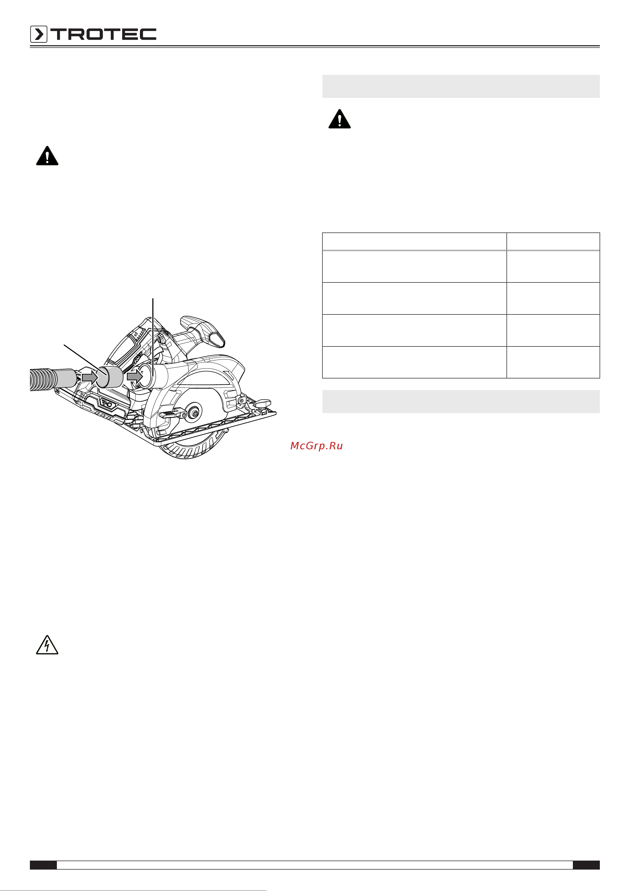 Trotec PCSS 10-20V Инструкция по эксплуатации онлайн [22/26] 812467
