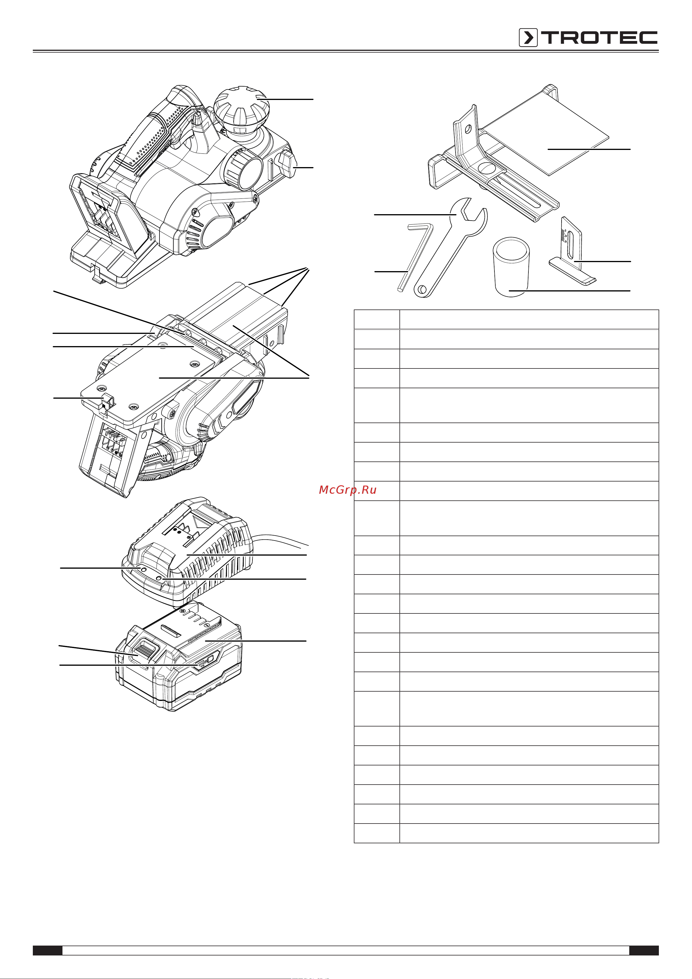 Trotec PPLS 10-20V Инструкция по эксплуатации онлайн [9/23] 812471