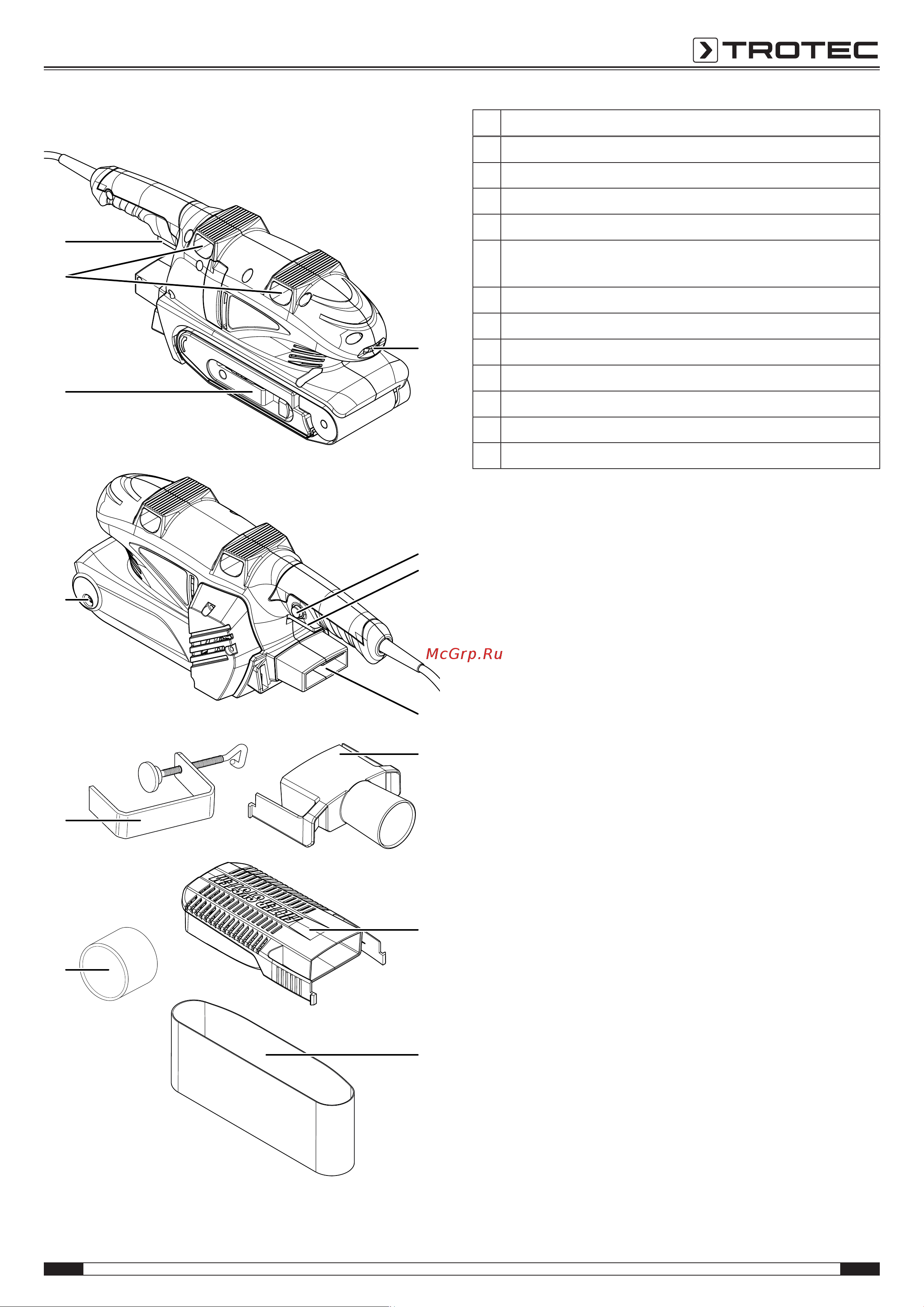 Trotec PBSS 10-600 Инструкция по эксплуатации онлайн [9/21] 812478