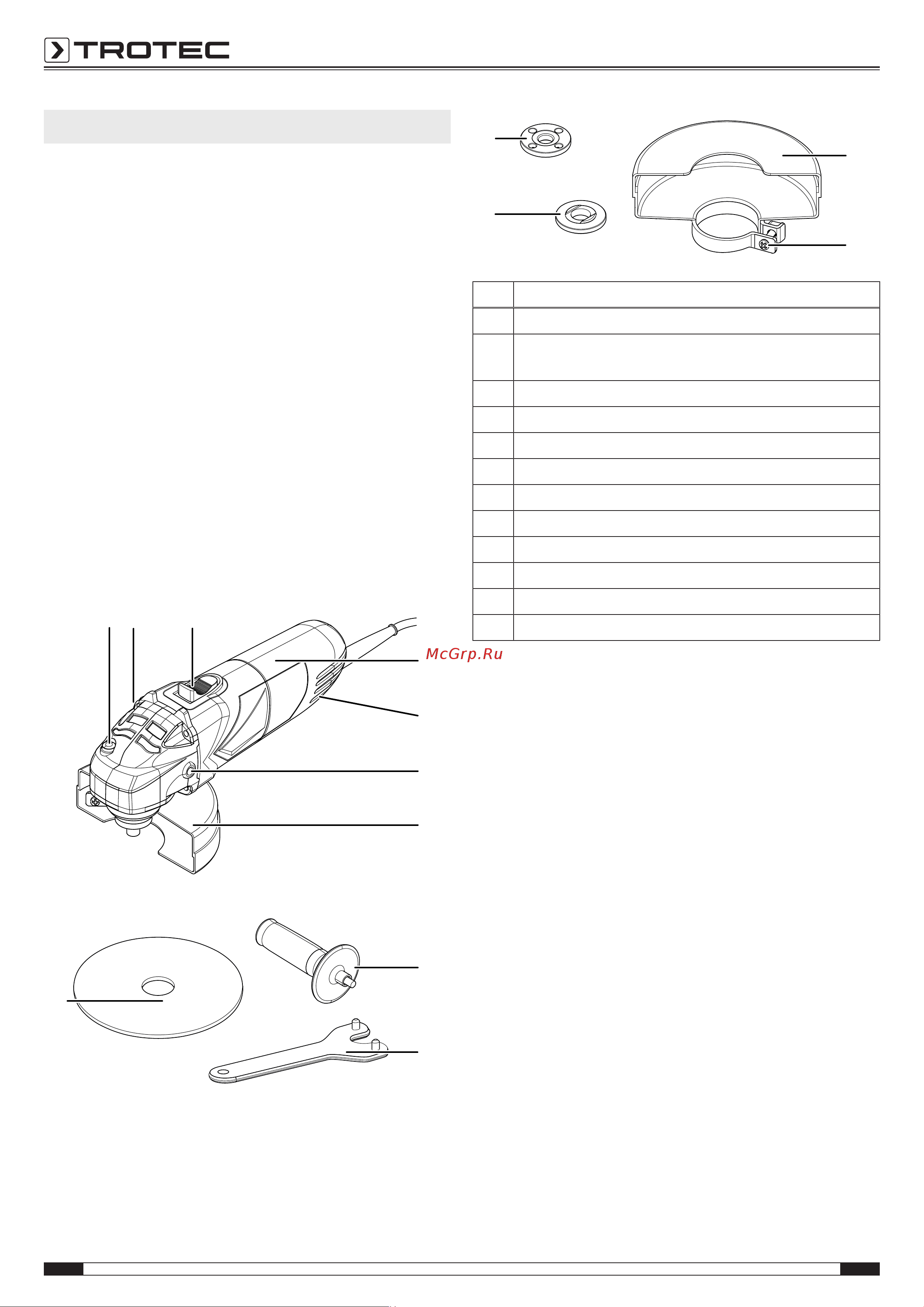 Trotec PAGS 10-115 Инструкция по эксплуатации онлайн [10/20] 812480