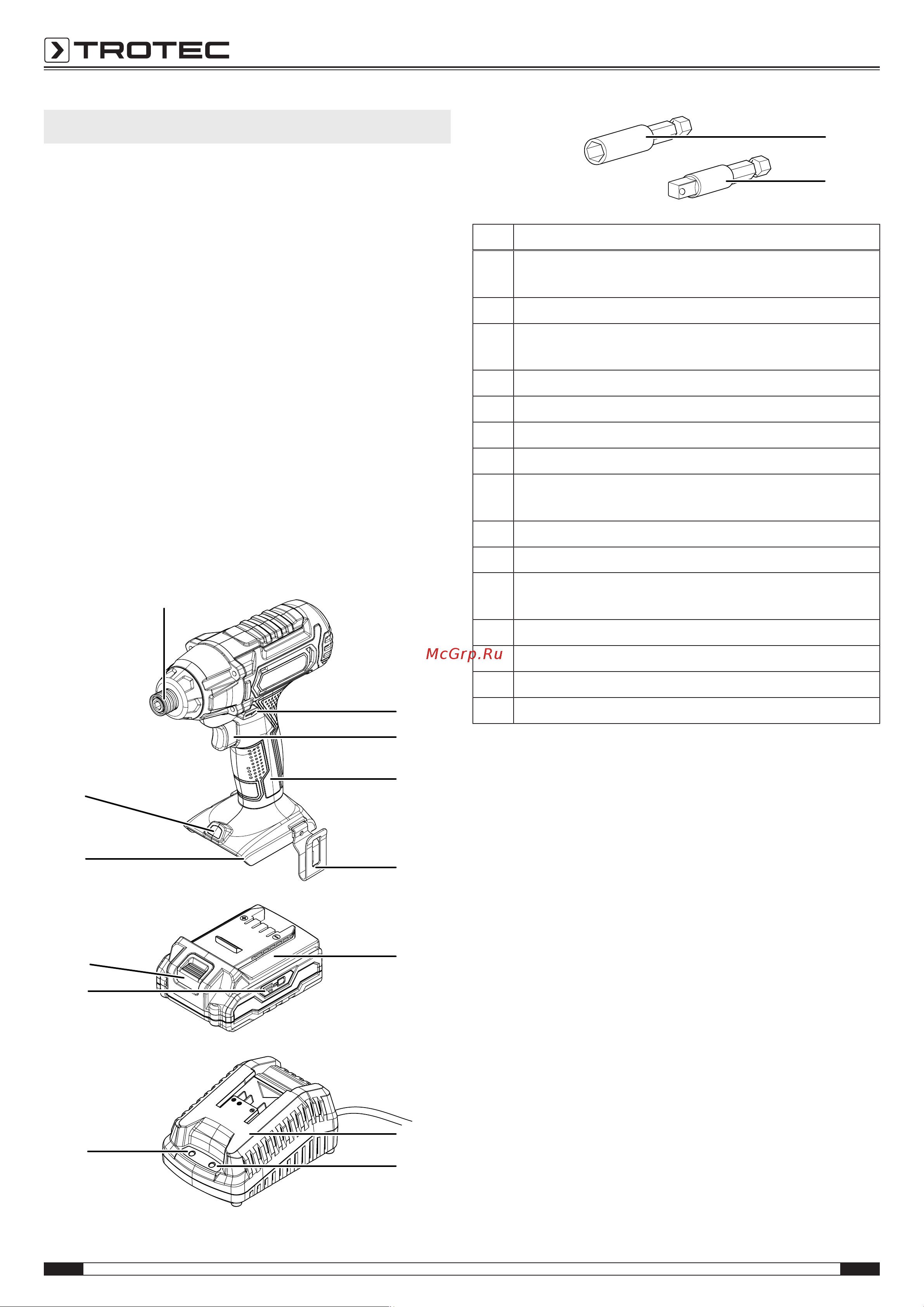 Trotec PIDS 10-20V Инструкция по эксплуатации онлайн [8/17] 812483