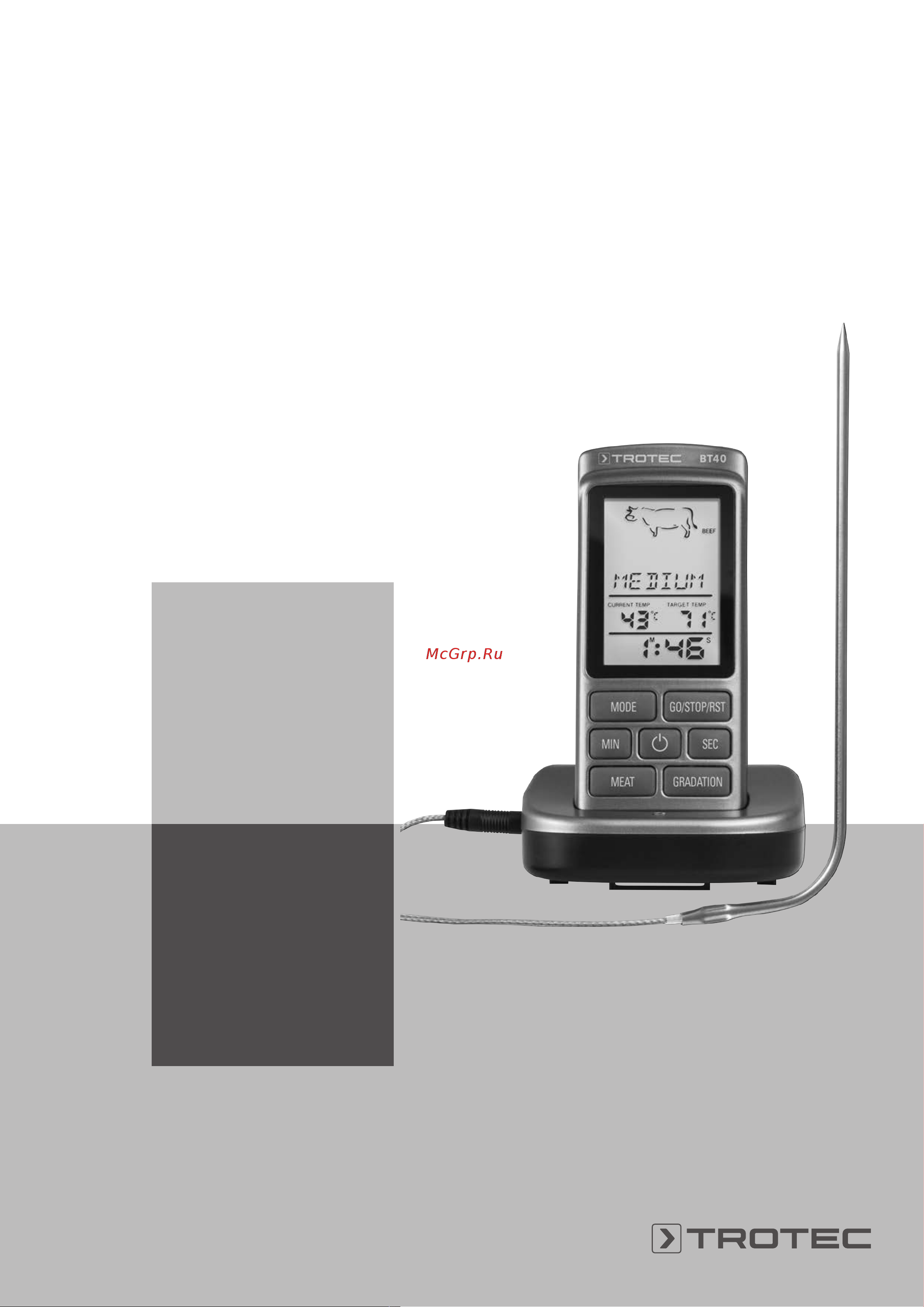 Trotec BT40 Инструкция по эксплуатации онлайн