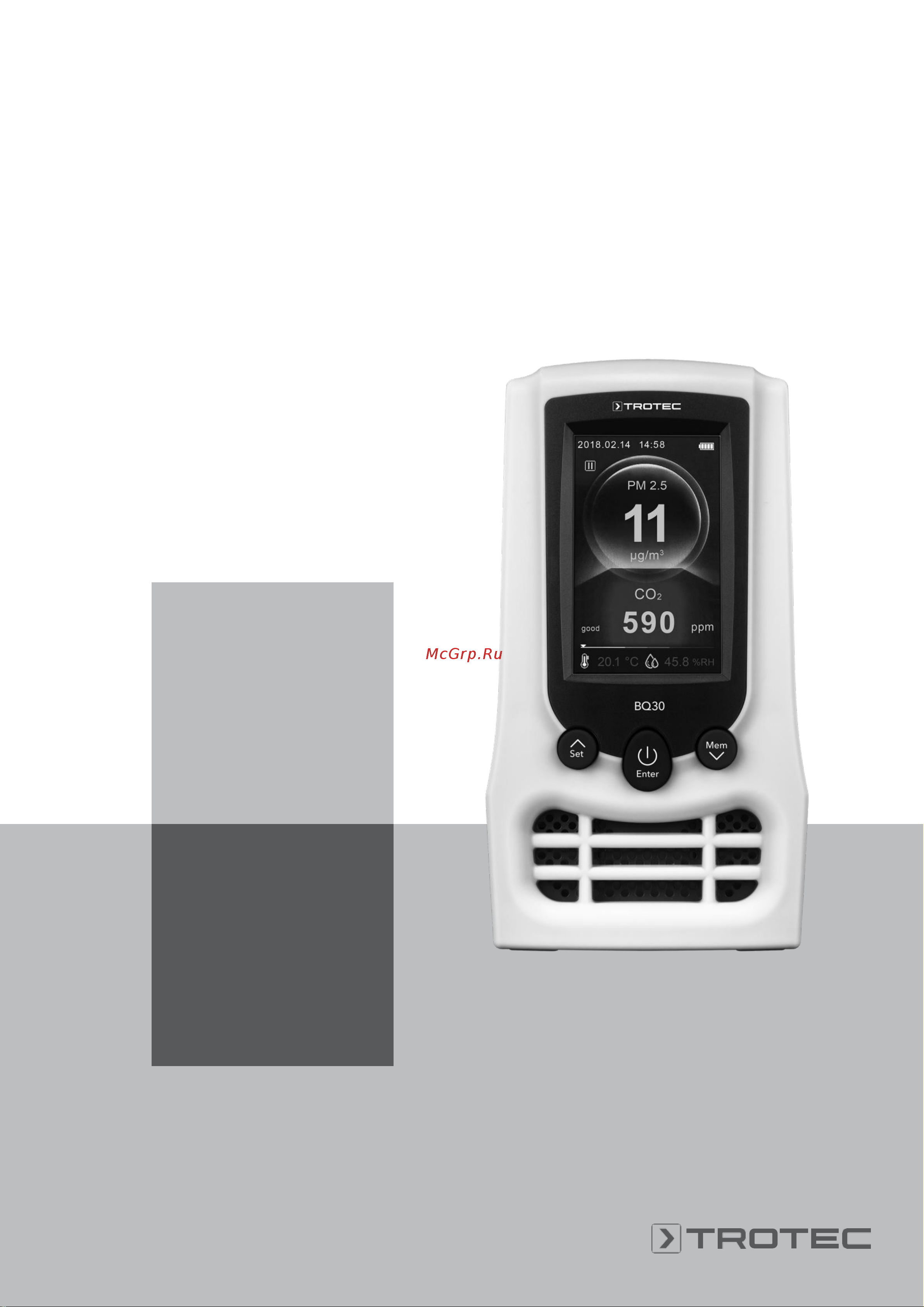 Trotec BQ30 Инструкция по эксплуатации онлайн