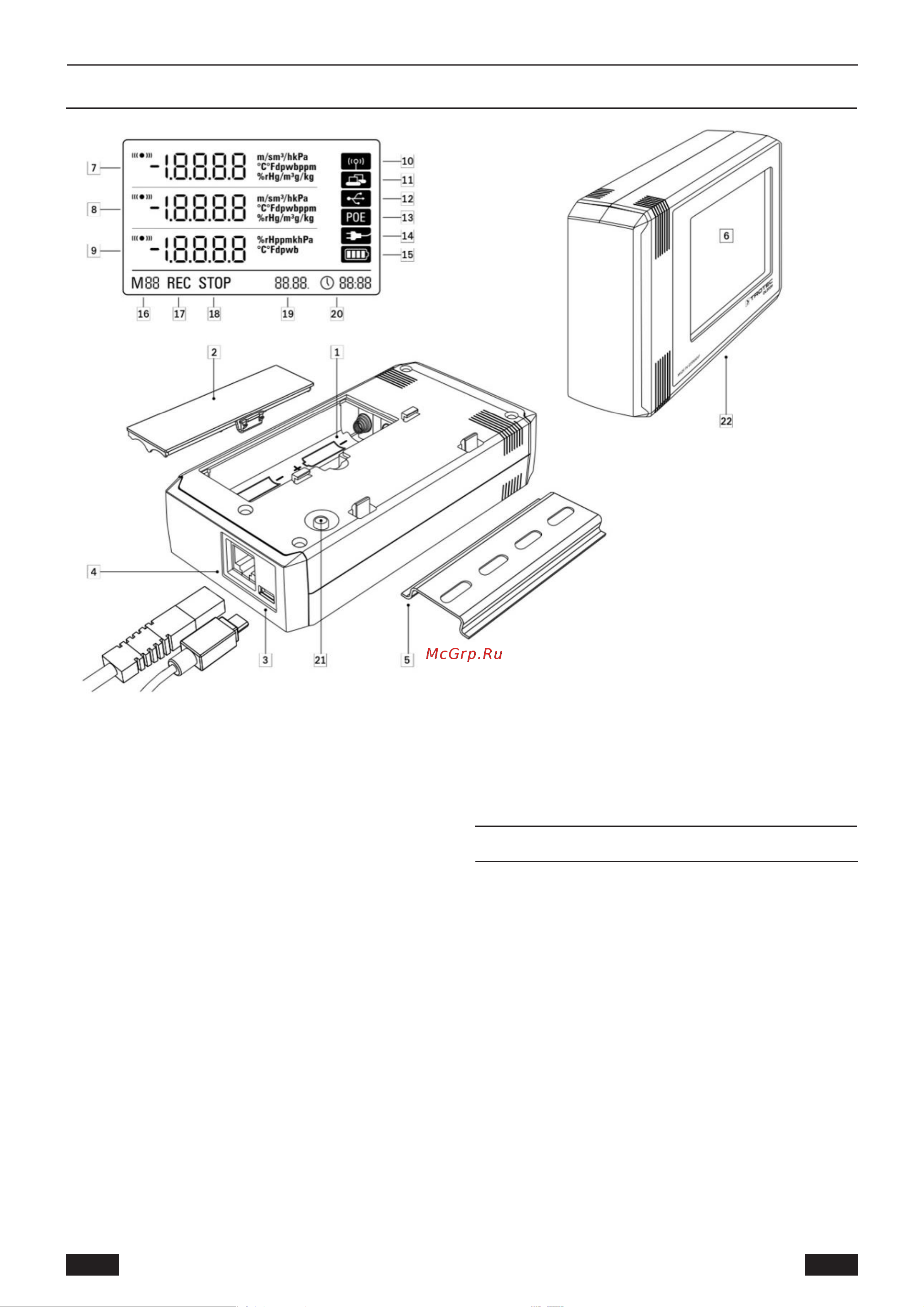 Trotec DL200D Инструкция по эксплуатации онлайн [3/10] 812547