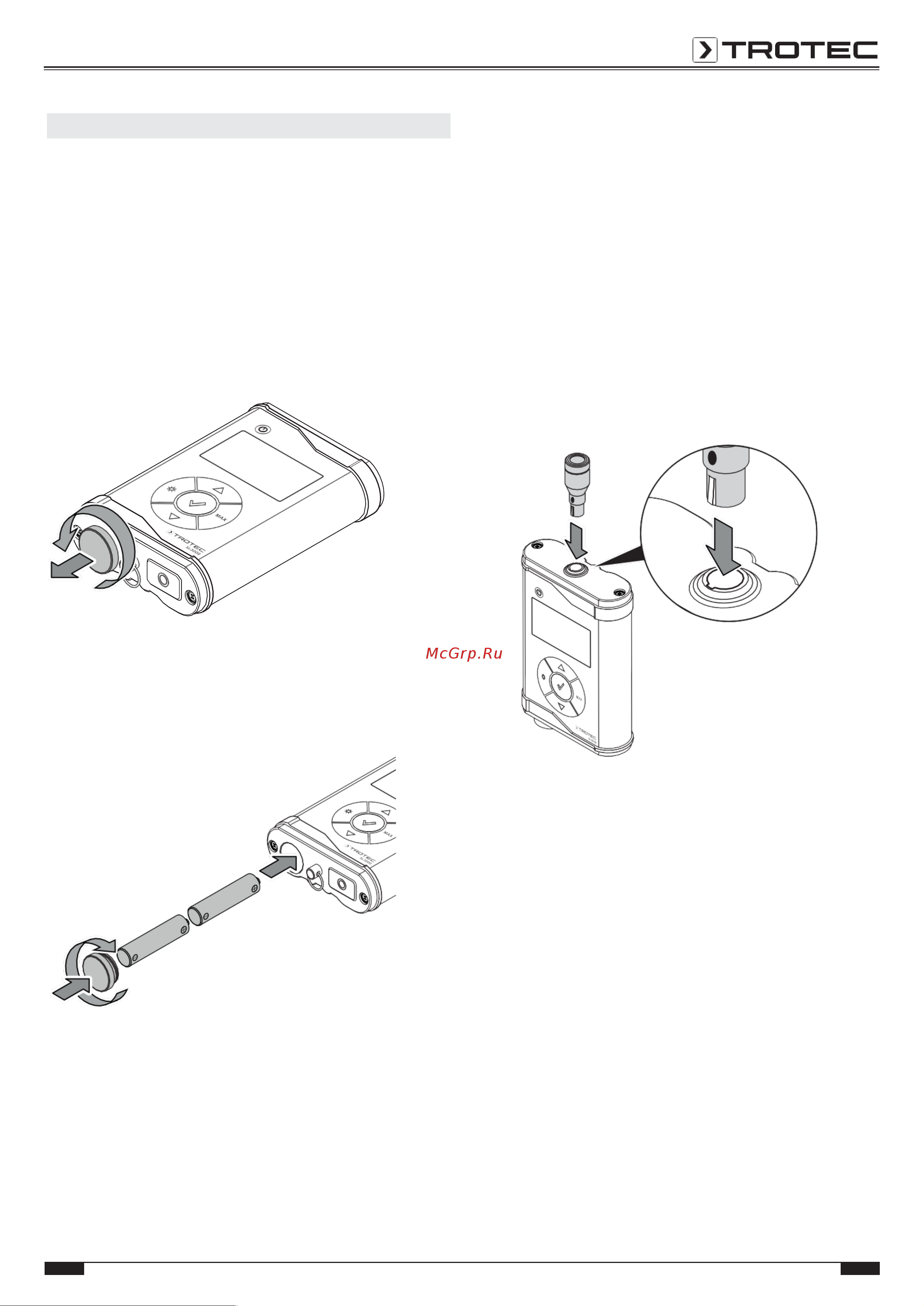 Trotec SL3000 Инструкция по эксплуатации онлайн [5/10] 812526