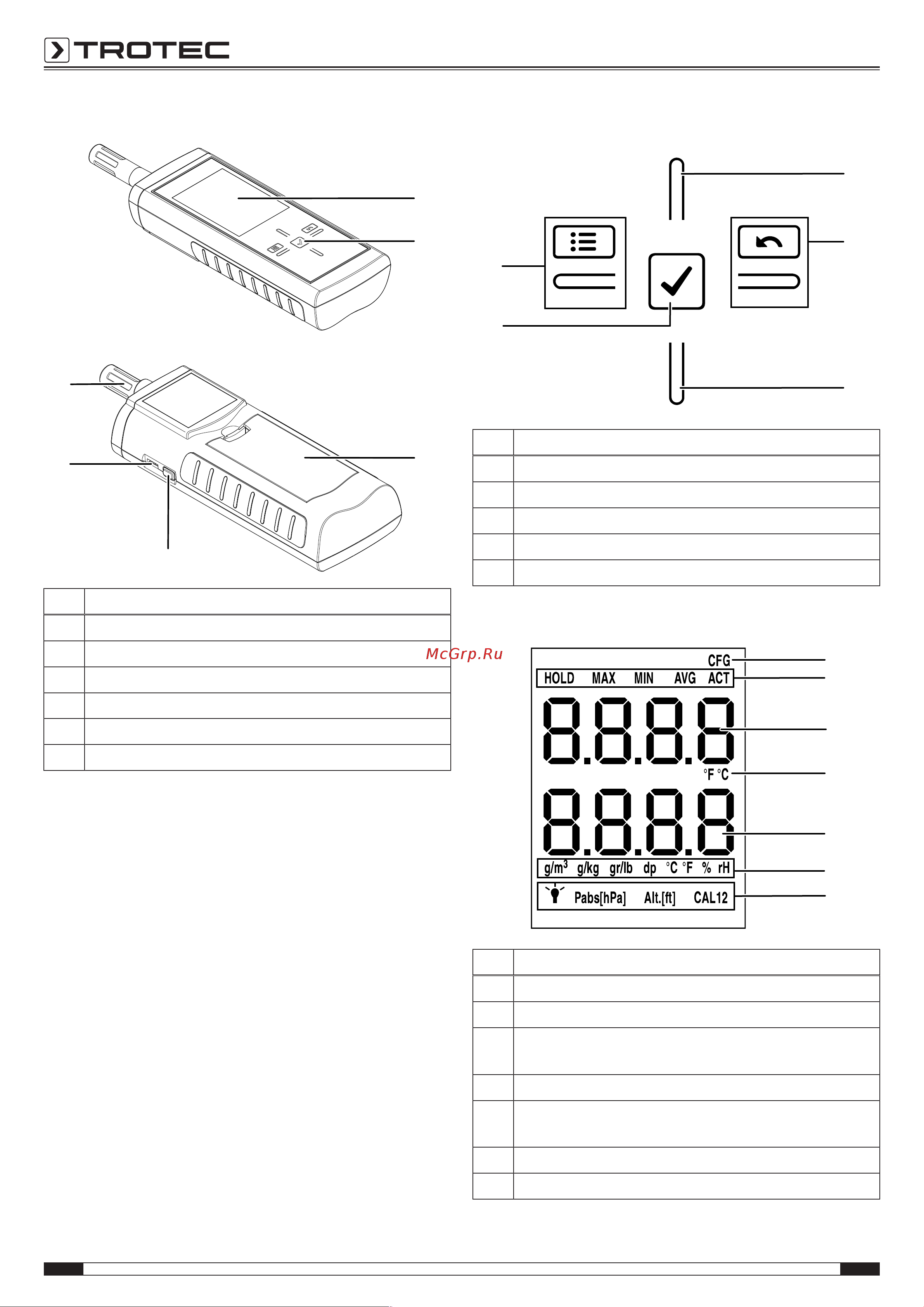 Trotec T210 Инструкция по эксплуатации онлайн [4/11] 812540