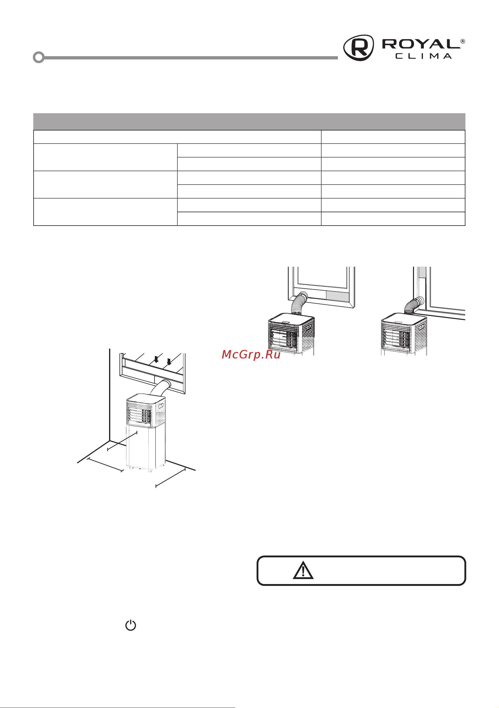 Royal Clima CUBO RM-CU30HH-E Инструкция по эксплуатации онлайн [7/28] 812674