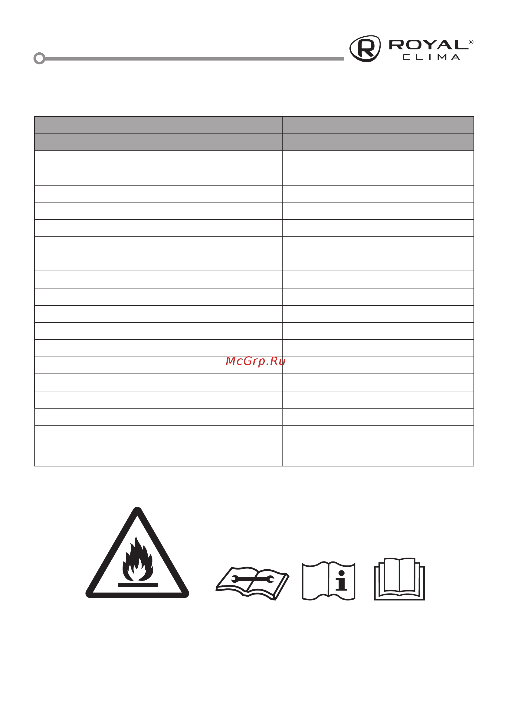 Royal Clima CUBO RM-CU30HH-E Инструкция по эксплуатации онлайн [9/28] 812674