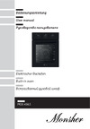 Monsher MOE 4563 Noir Инструкция по эксплуатации