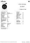 Monsher MWDM 460 Blanc Технические характеристики