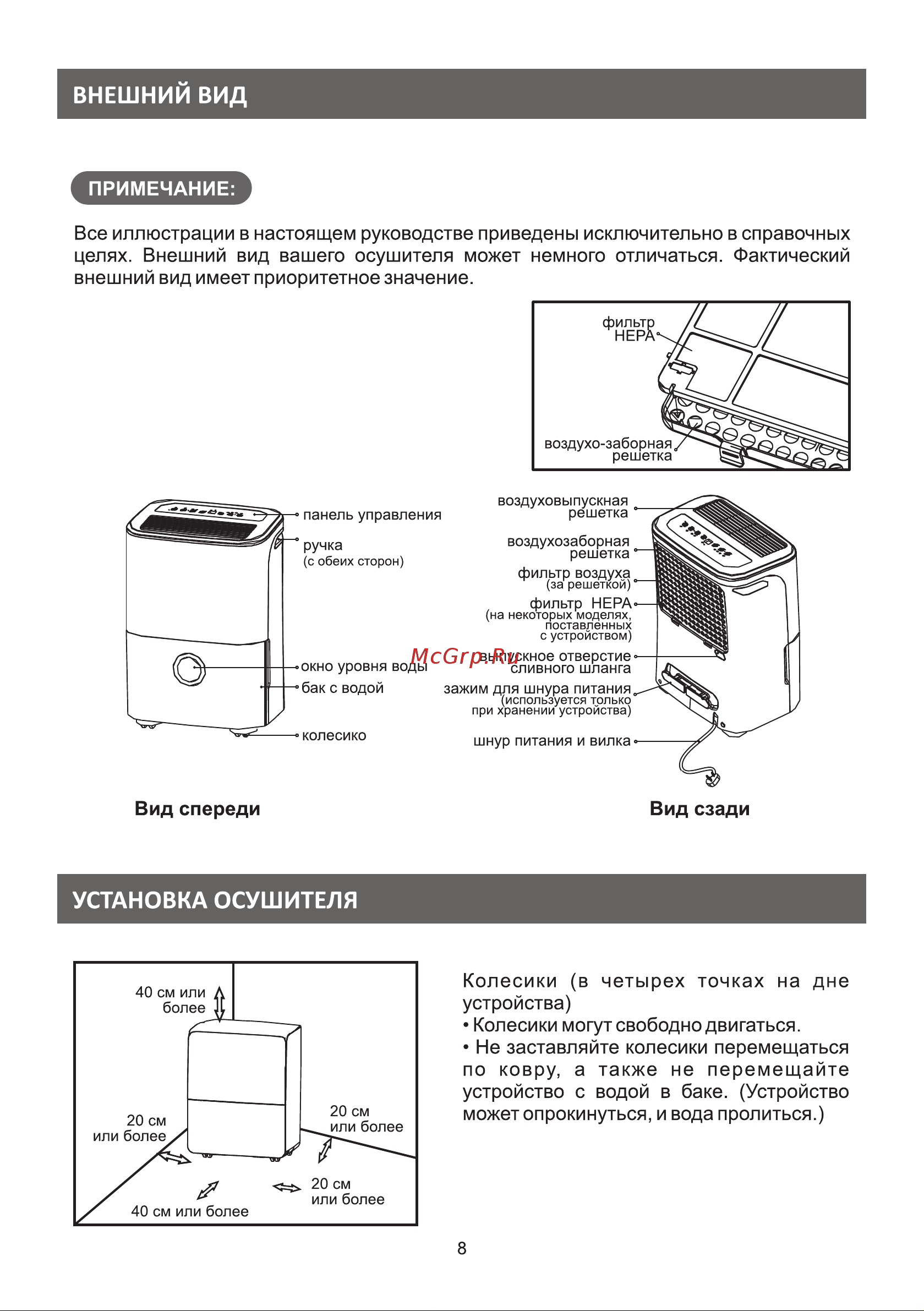 Galatec DH-20MD3 Инструкция по эксплуатации онлайн [9/19] 813313