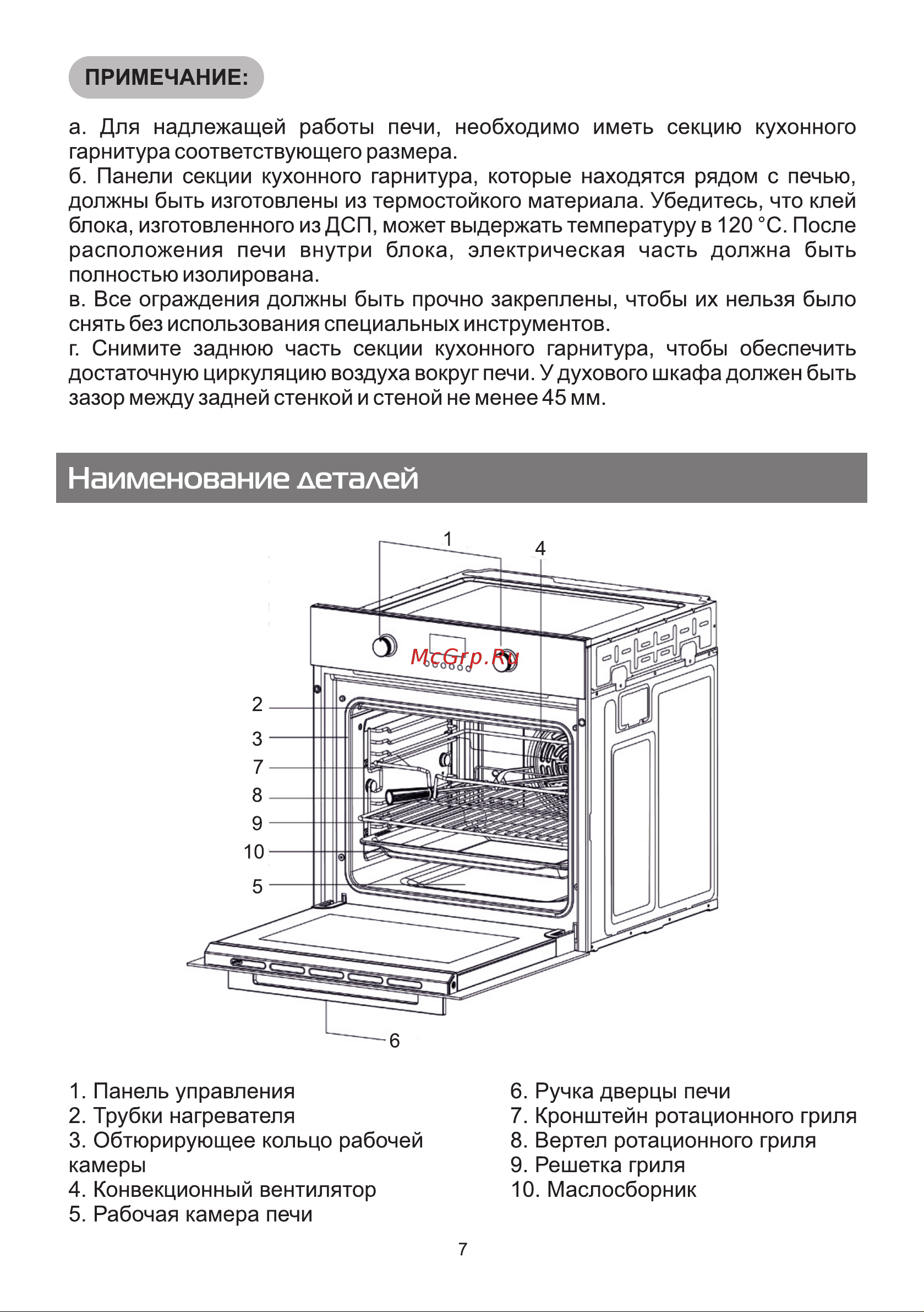 Galatec BIO GE601B Инструкция по эксплуатации онлайн [7/23] 813378