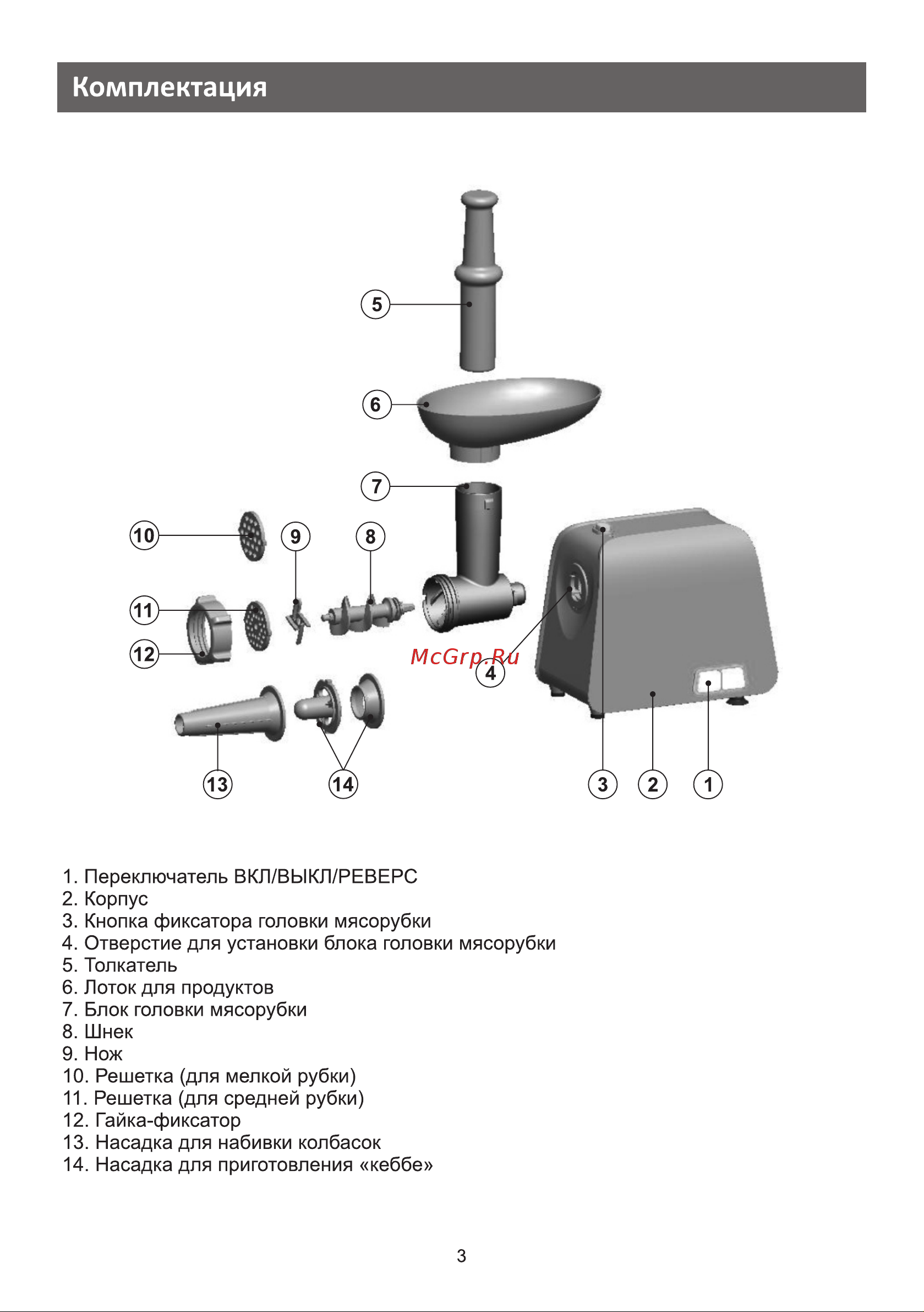 Galatec M-1503ZL Инструкция по эксплуатации онлайн [3/8] 813427