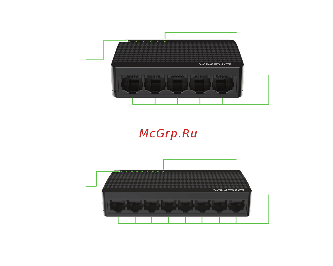 Digma DSW-108GE Инструкция по эксплуатации онлайн [4/10] 813548